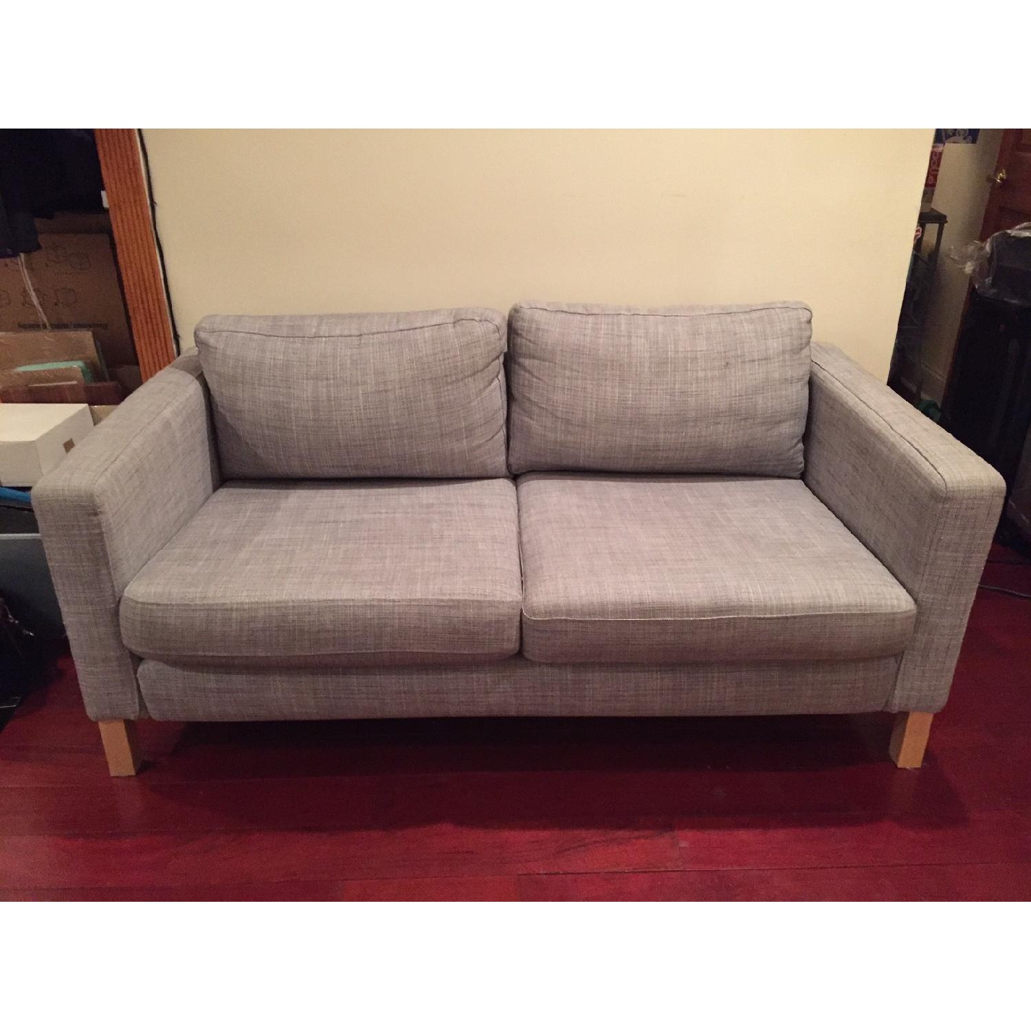 Ikea Karlstad Loveseat AptDeco
