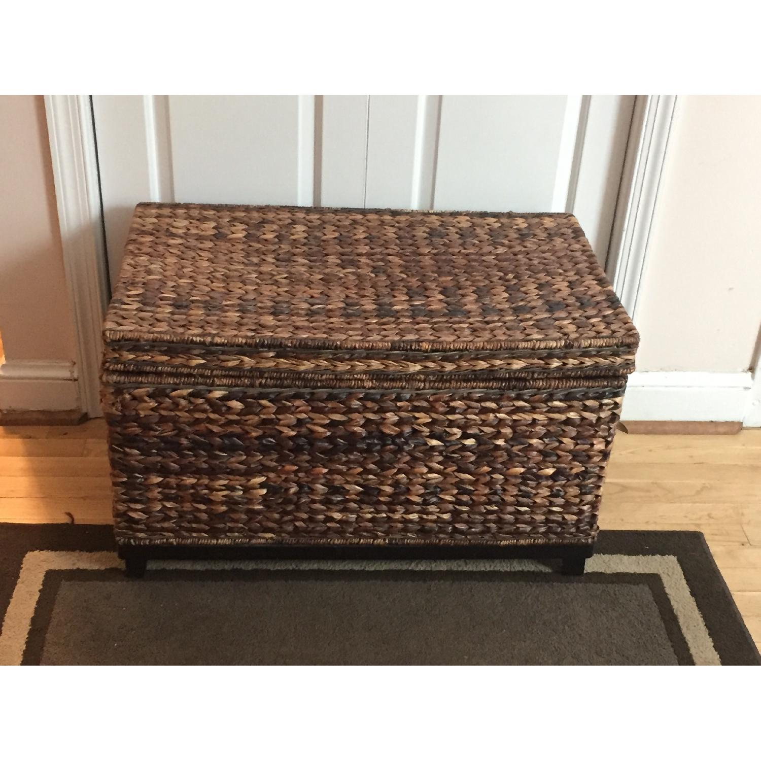 Wicker Storage Chest - image-2