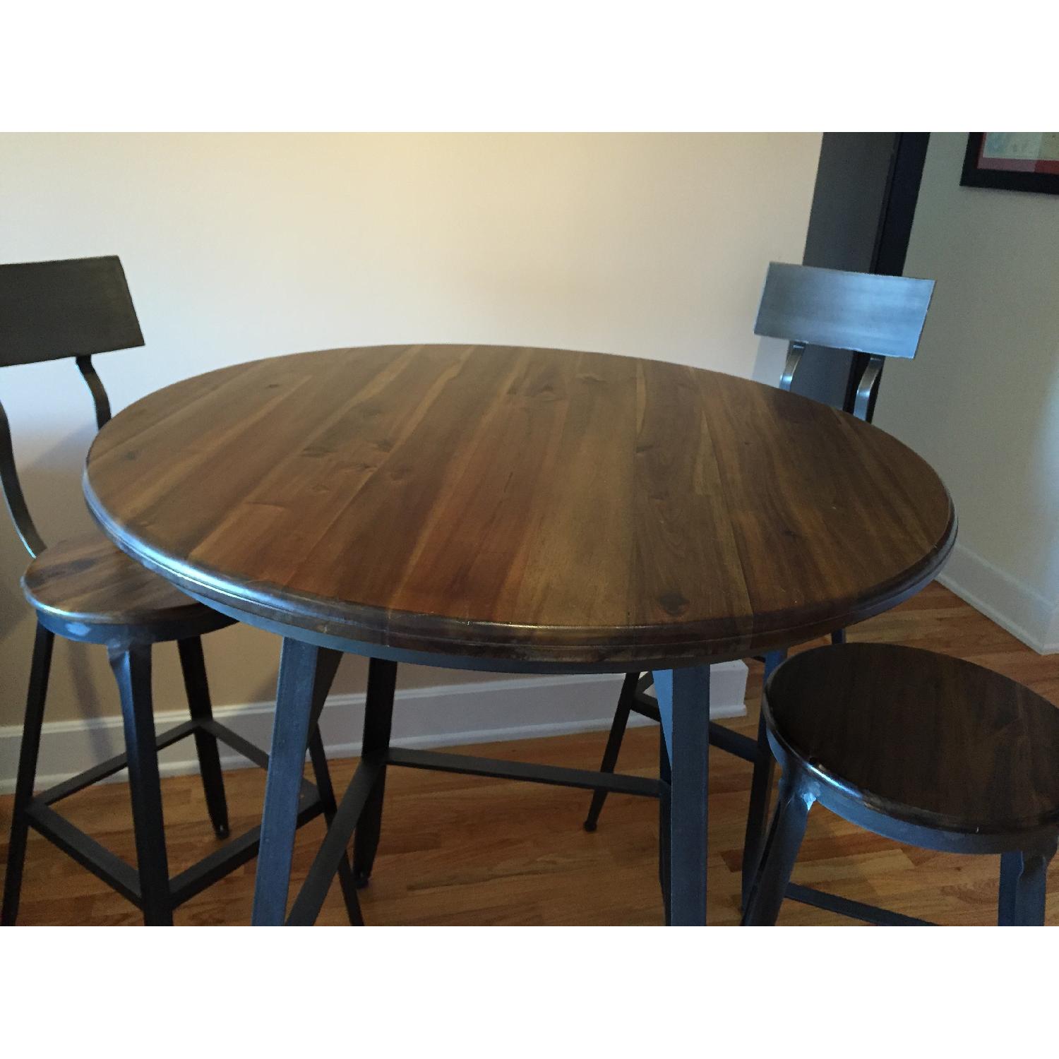 World Market Hudson Pub Table w/ 4 Chairs - image-2