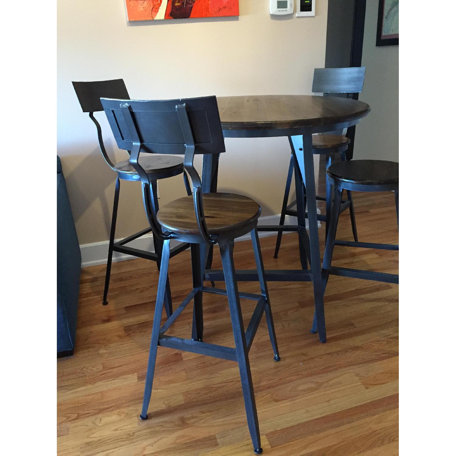 World Market Hudson Pub Table w/ 4 Chairs - image-4