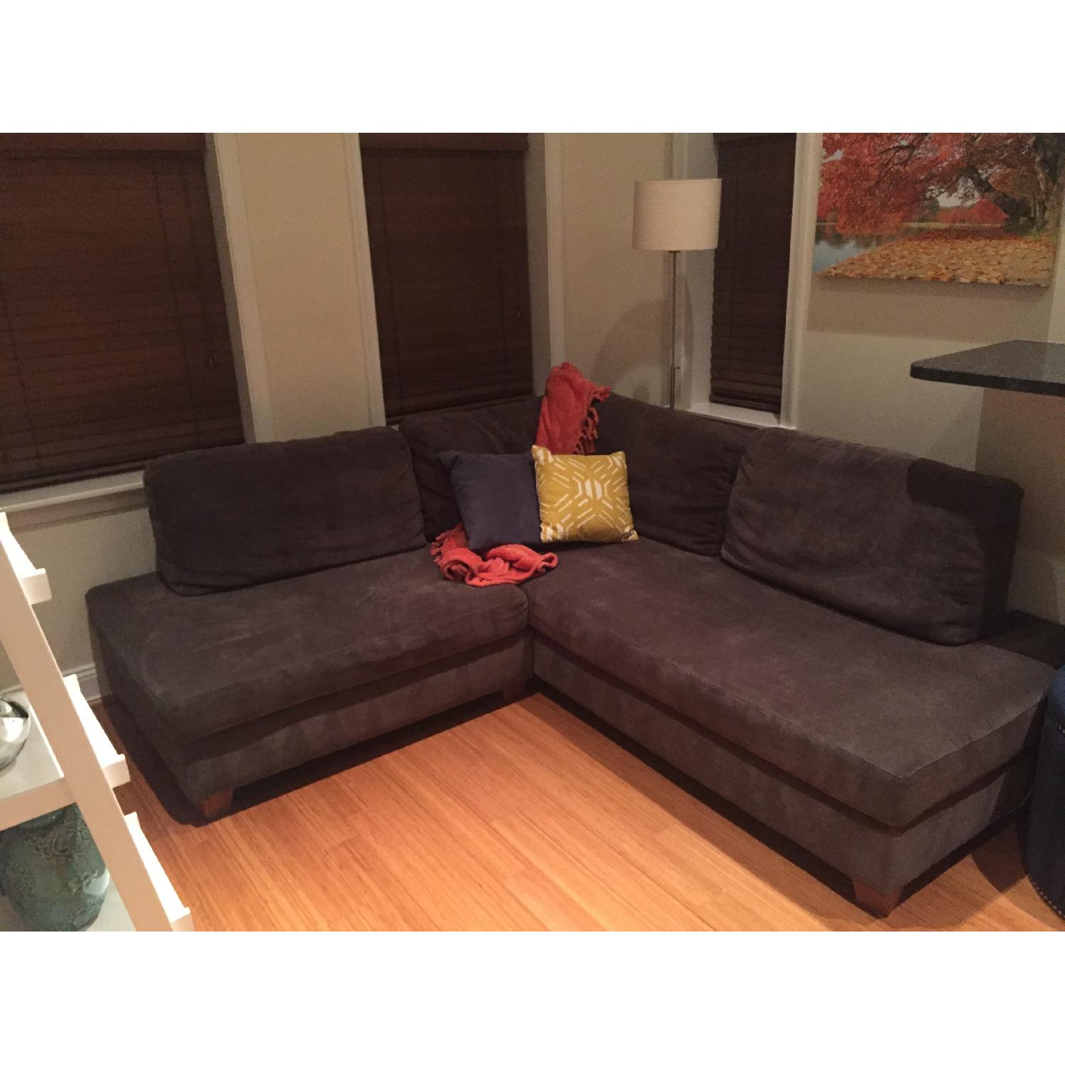 World Market Sectional Sofa AptDeco