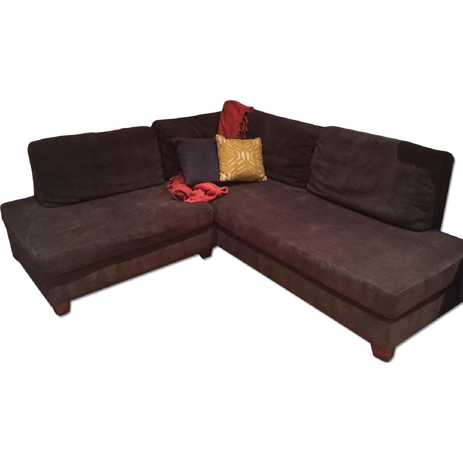World Market Sectional Sofa AptDeco