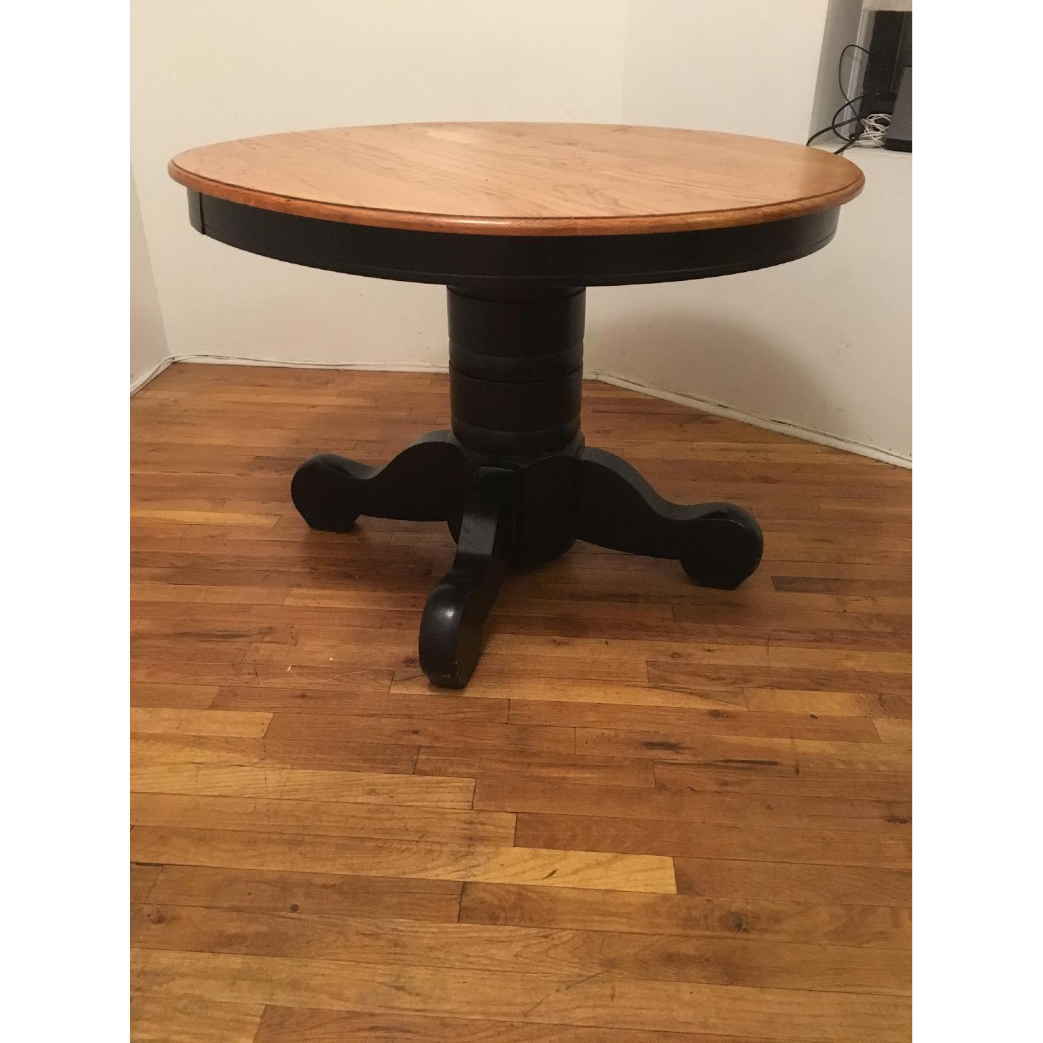 Pottery Barn Pedestal Table - image-1