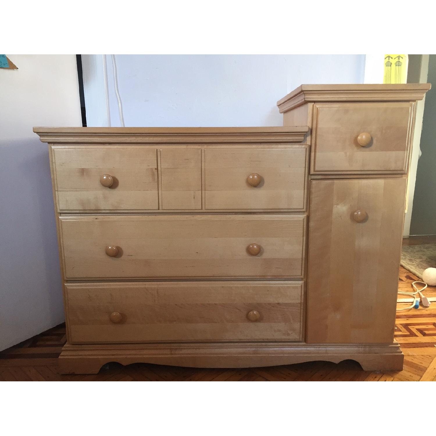 Solid Maple Changing Table - image-1