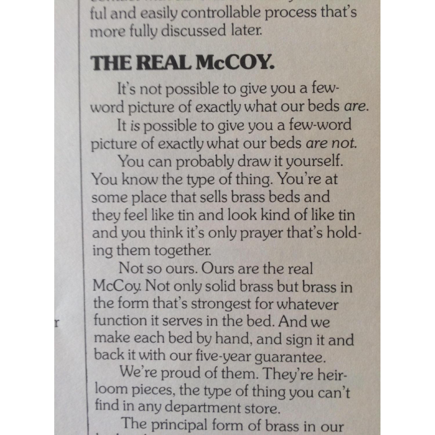 Isabel Company Solid Brass Queen Size Bed Frame - image-7