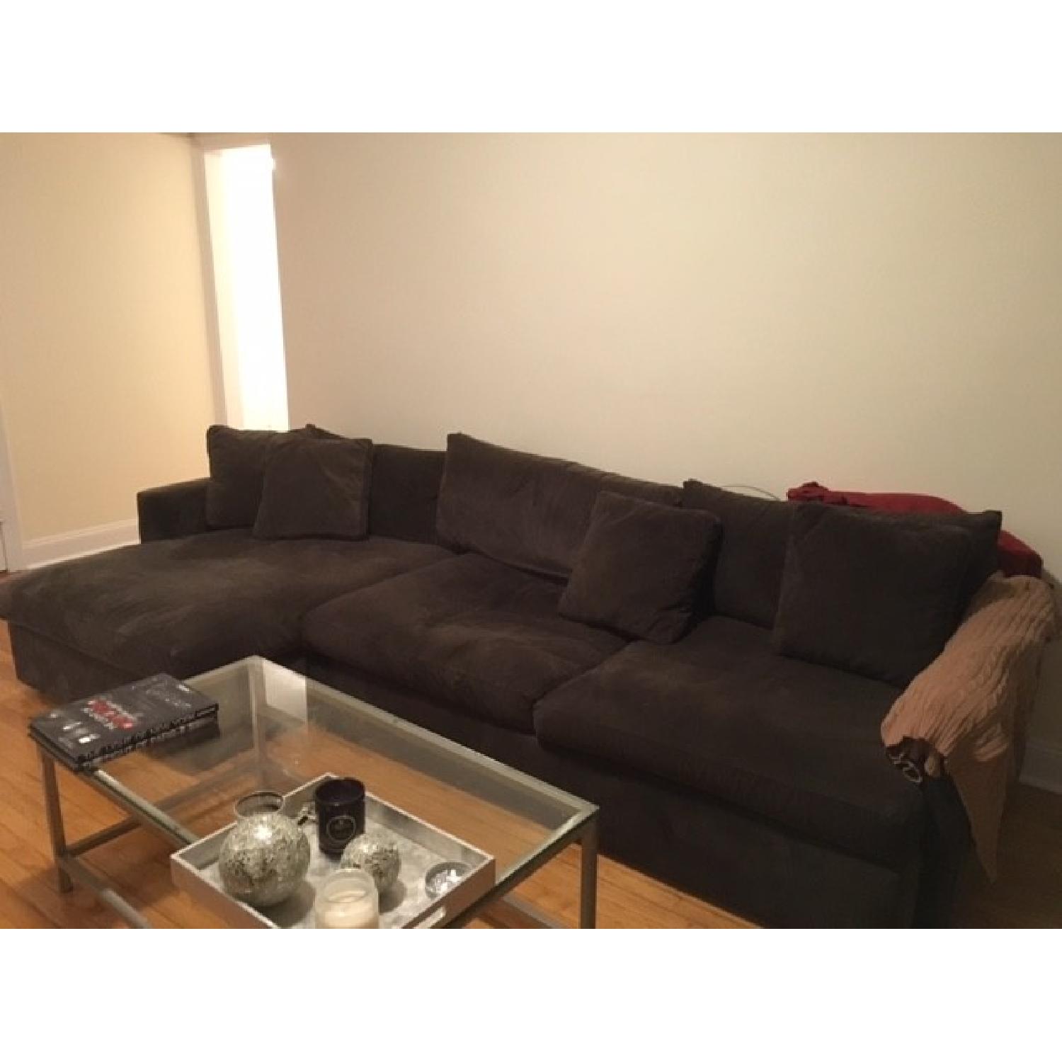 Crate & Barrell Lounge II 2-Piece Sectional Sofa - image-2