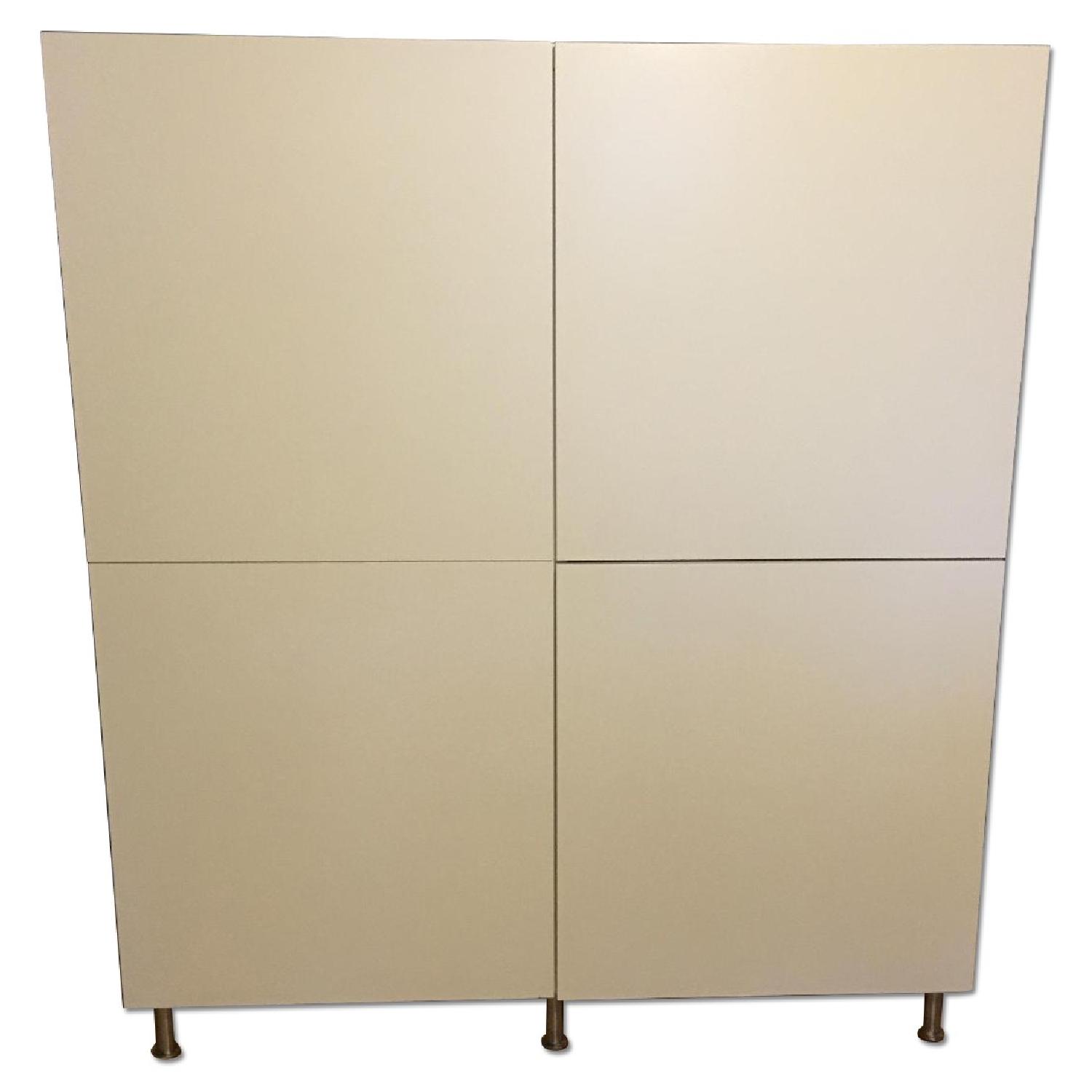 Ikea Besta 4 Door Shelving Unit AptDeco