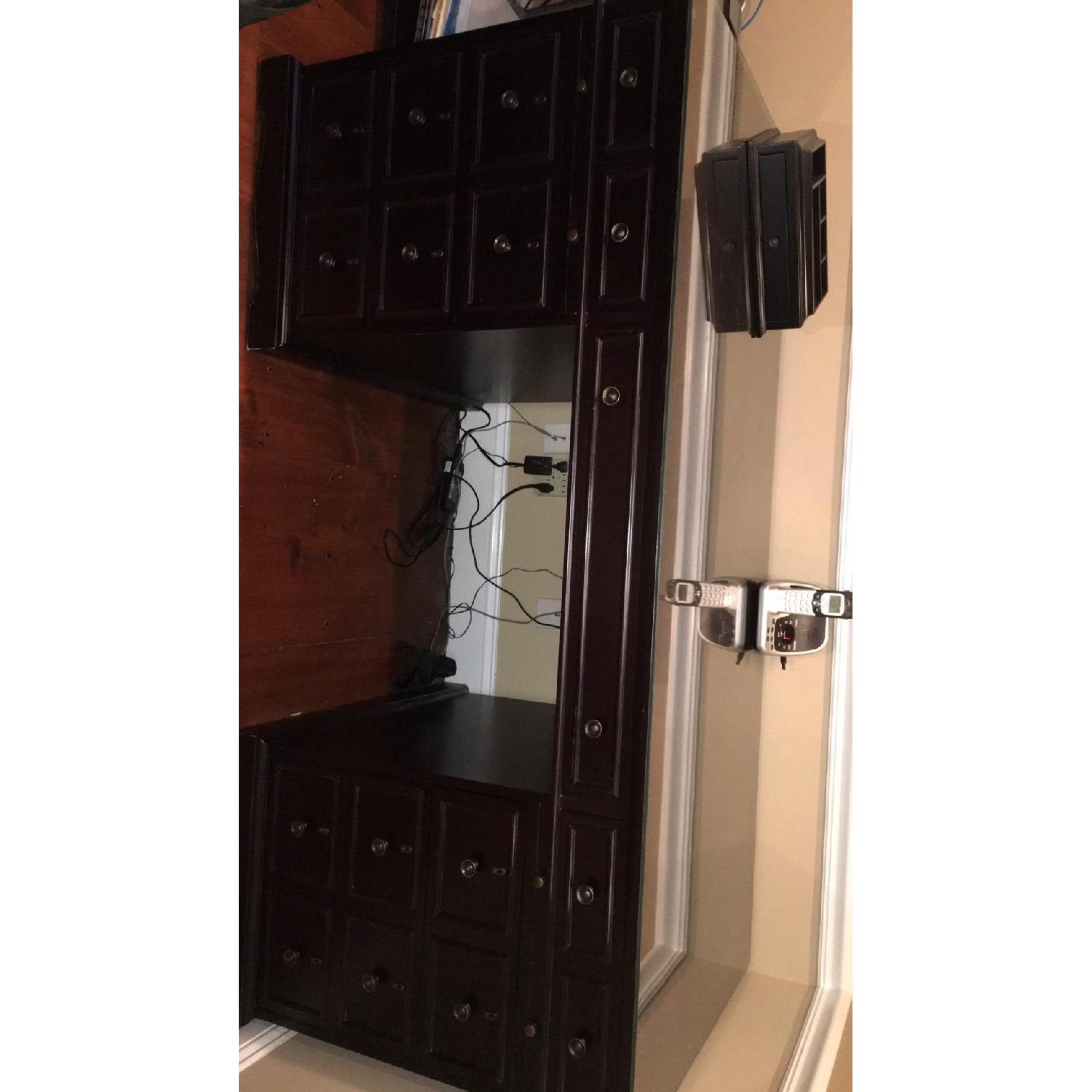 Bombay & Co. Stanton Hazelnut Wood Desk - image-4