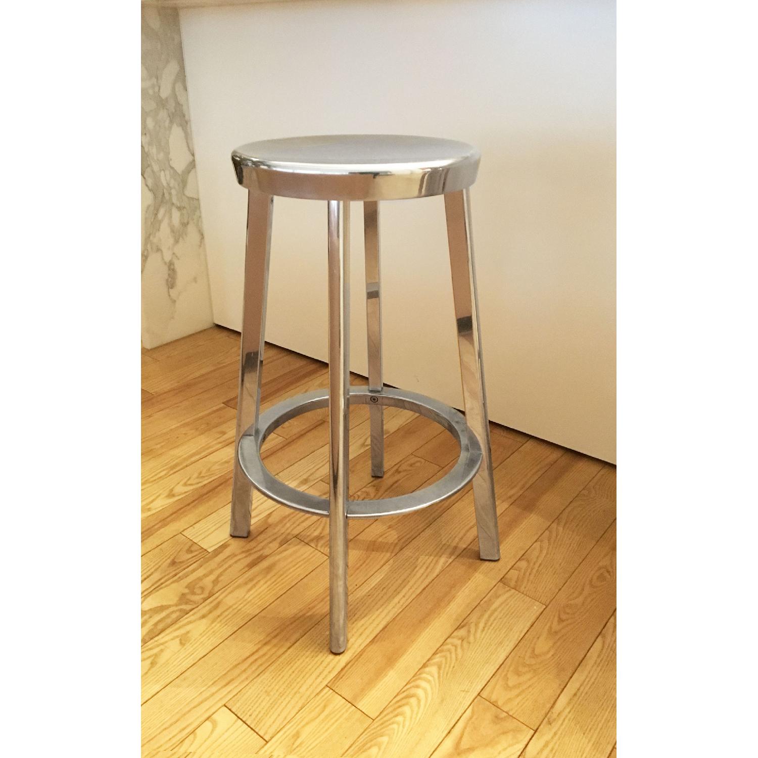Magis Polished Aluminum Deja-vu Counter Stool - image-2