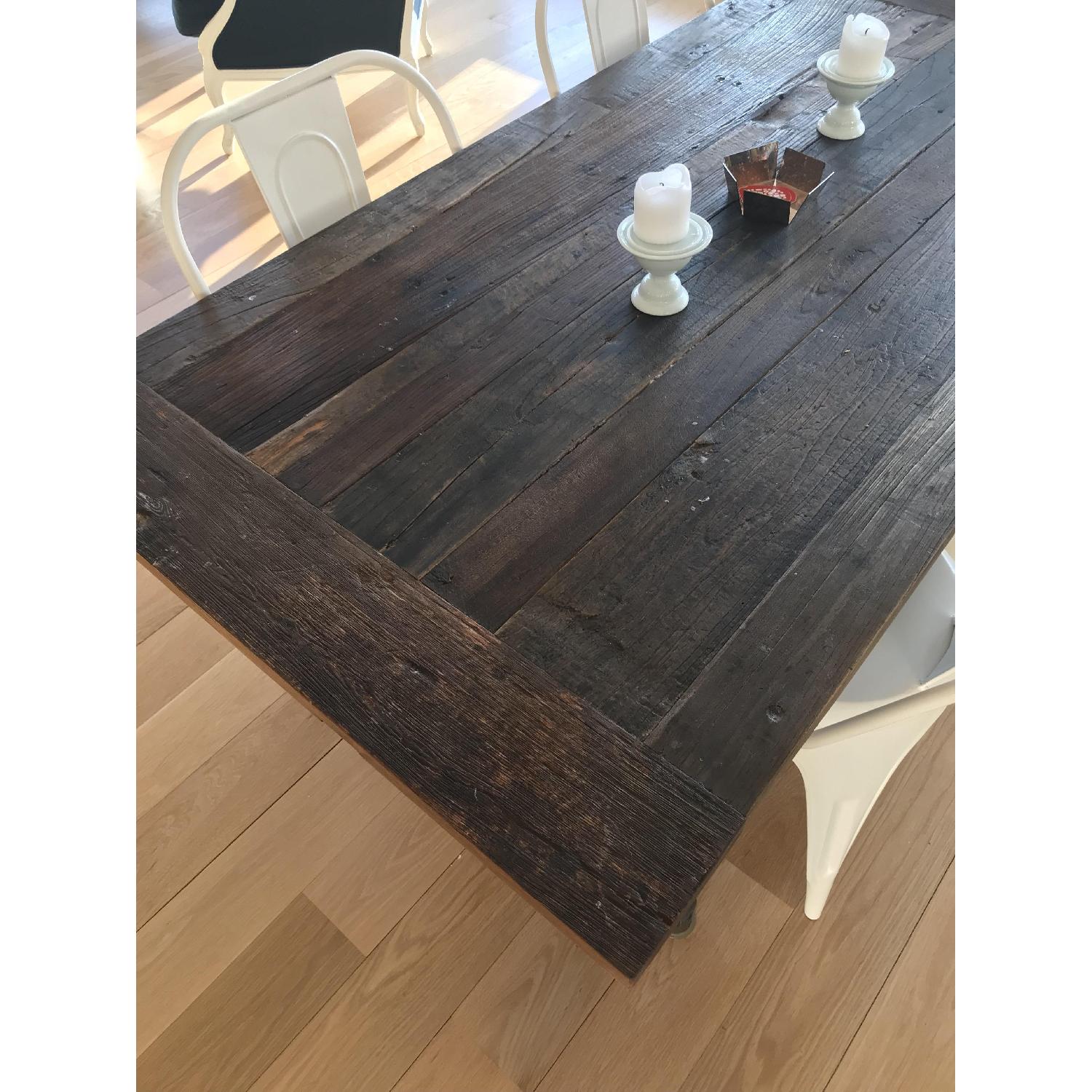 Restoration Hardware Flatiron Rectangular Dining Table - image-2
