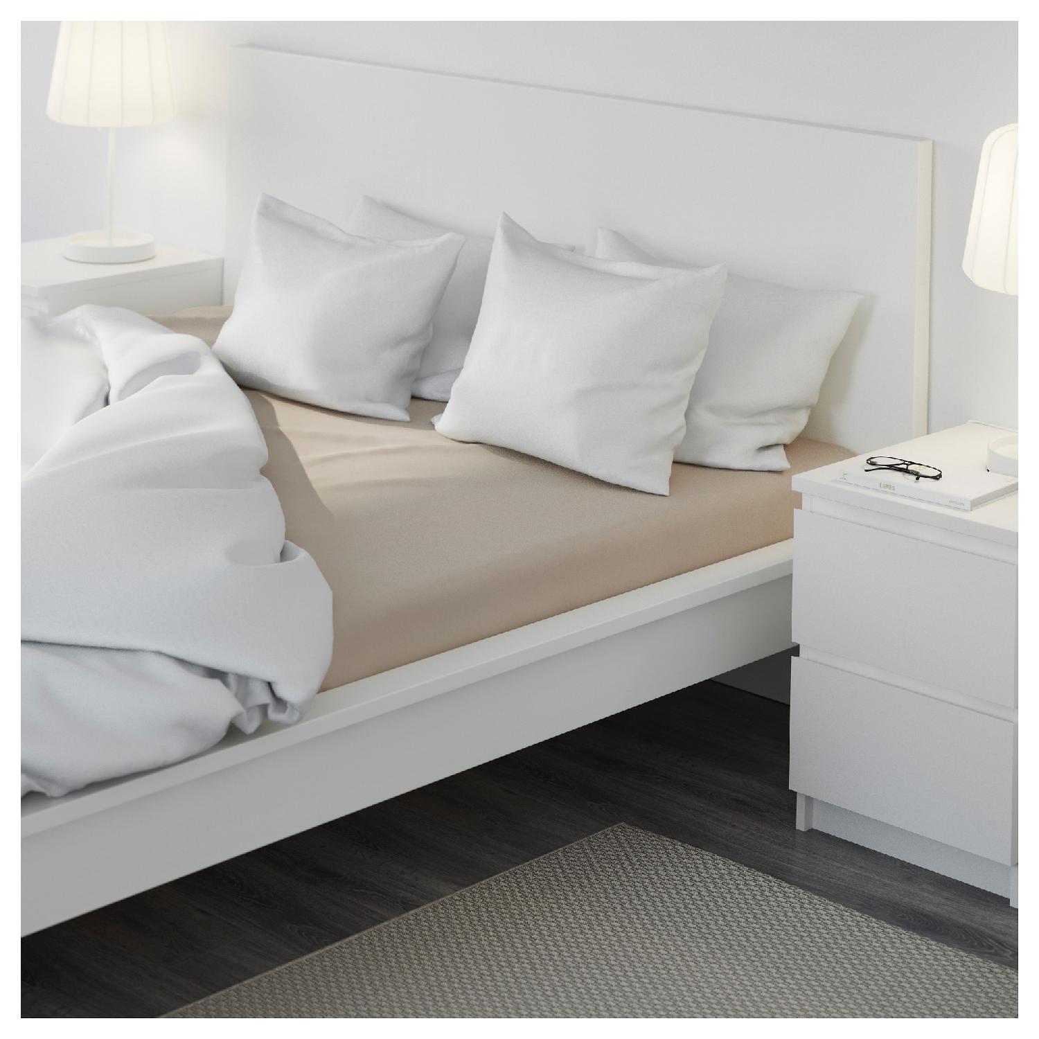 Ikea Malm High White Bed Frame - image-3