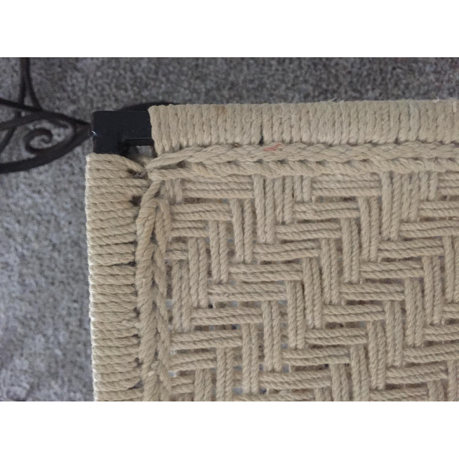 European Hand Forged Iron Table w/ 6 Chairs - image-5