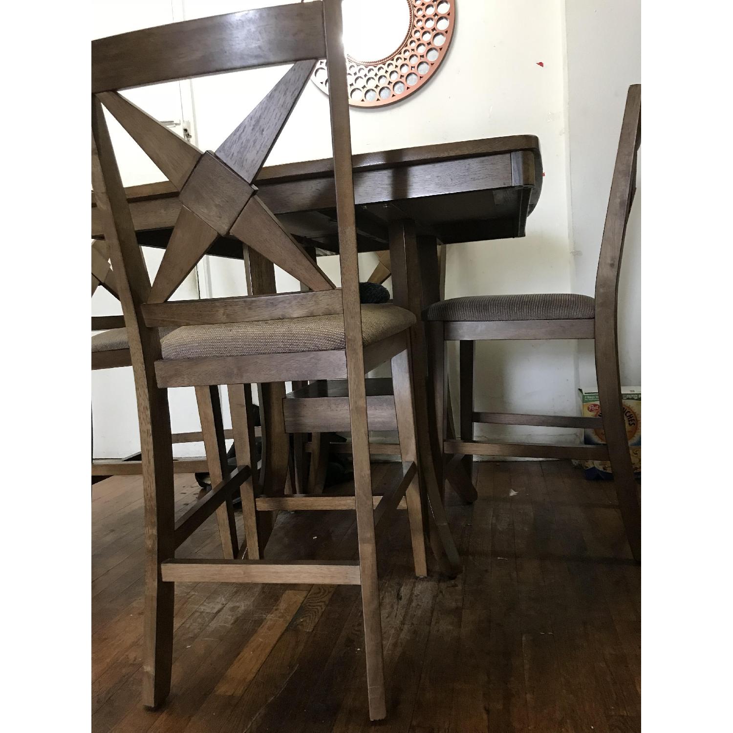 Raymour & Flanigan Wood 5-Piece Dining Set - image-3