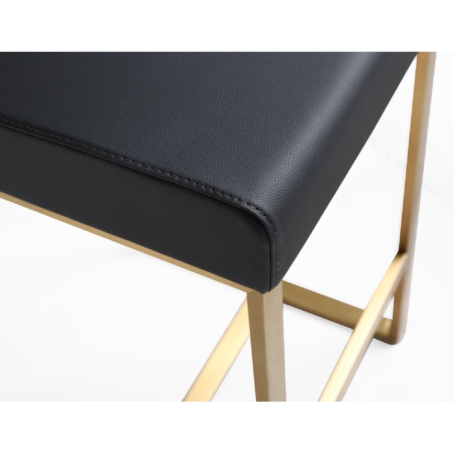 TOV Furniture Denmark Black Gold Steel Counter Stools - image-4