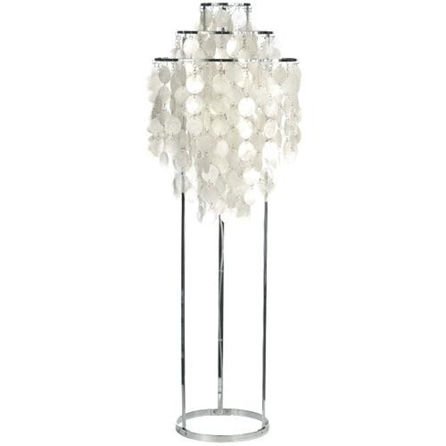 West Elm Capiz Shell Floor Lamp - image-4