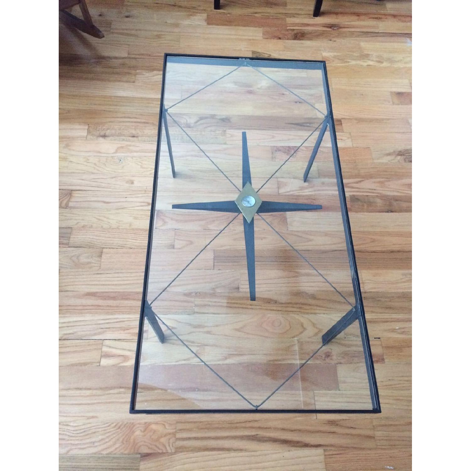 Vintage 1930 Compass Coffee Table - image-3
