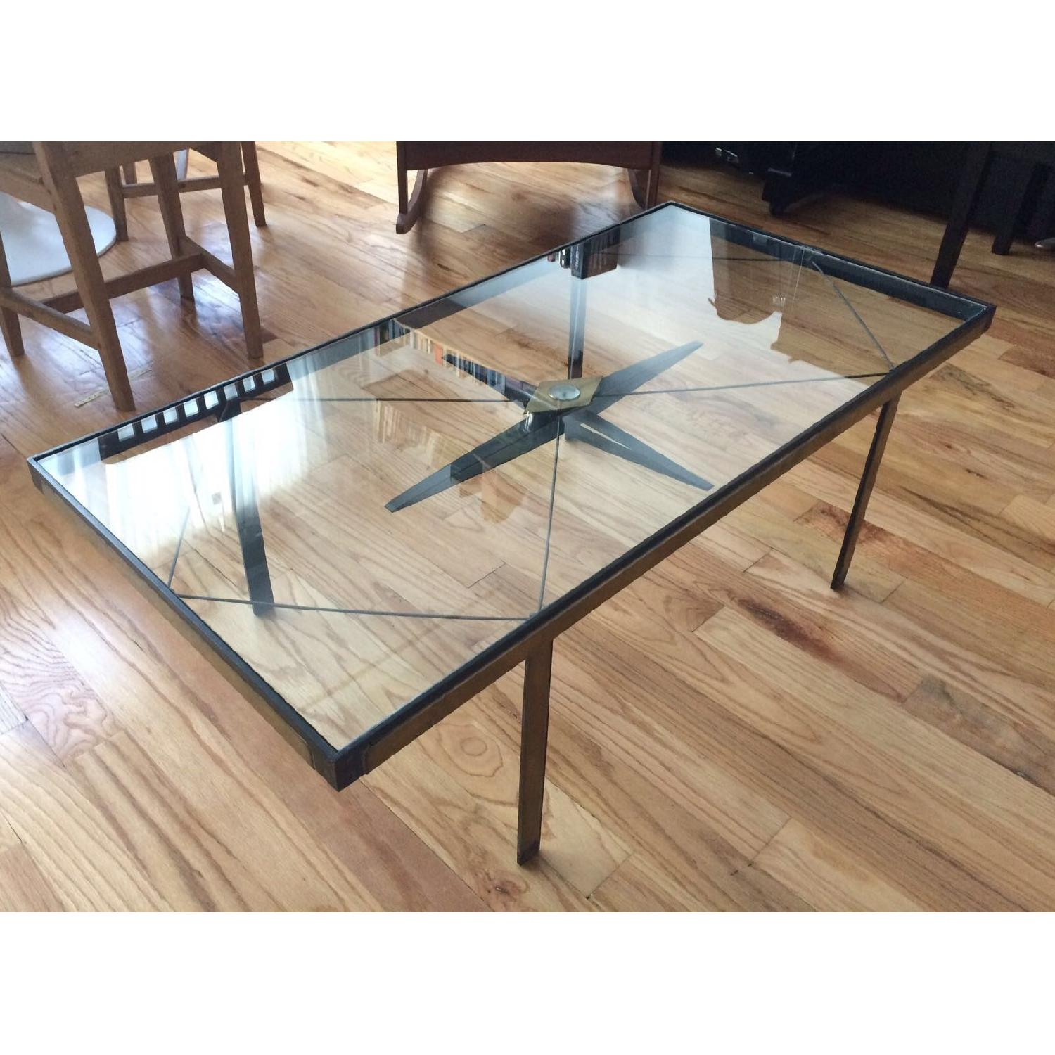 Vintage 1930 Compass Coffee Table - image-6
