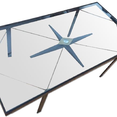 Used Vintage 1930 Compass Coffee Table for sale on AptDeco