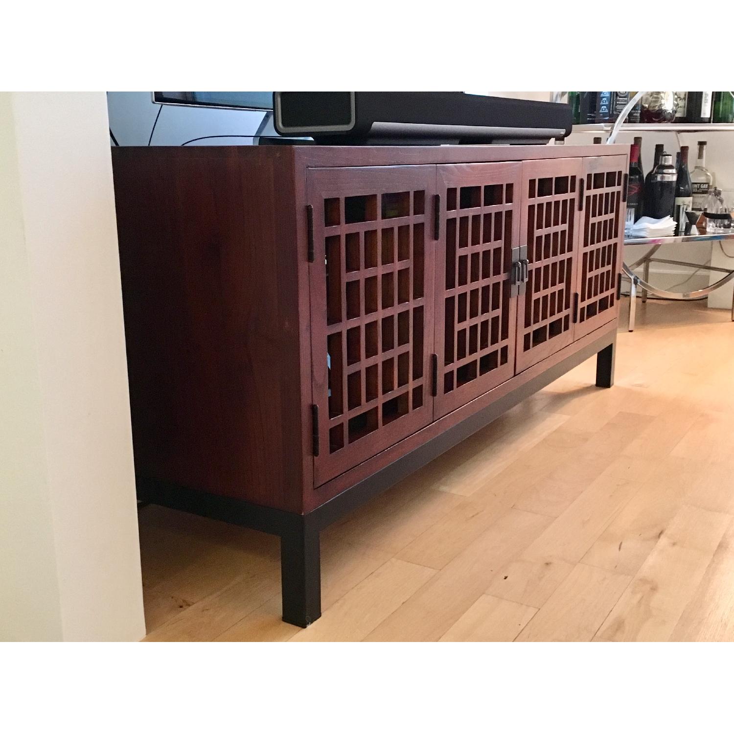 Walnut Media Cabinet - image-2