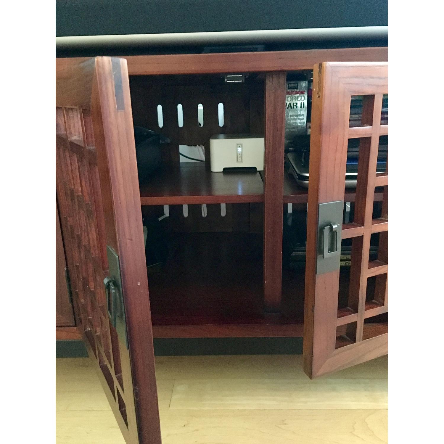 Walnut Media Cabinet - image-4