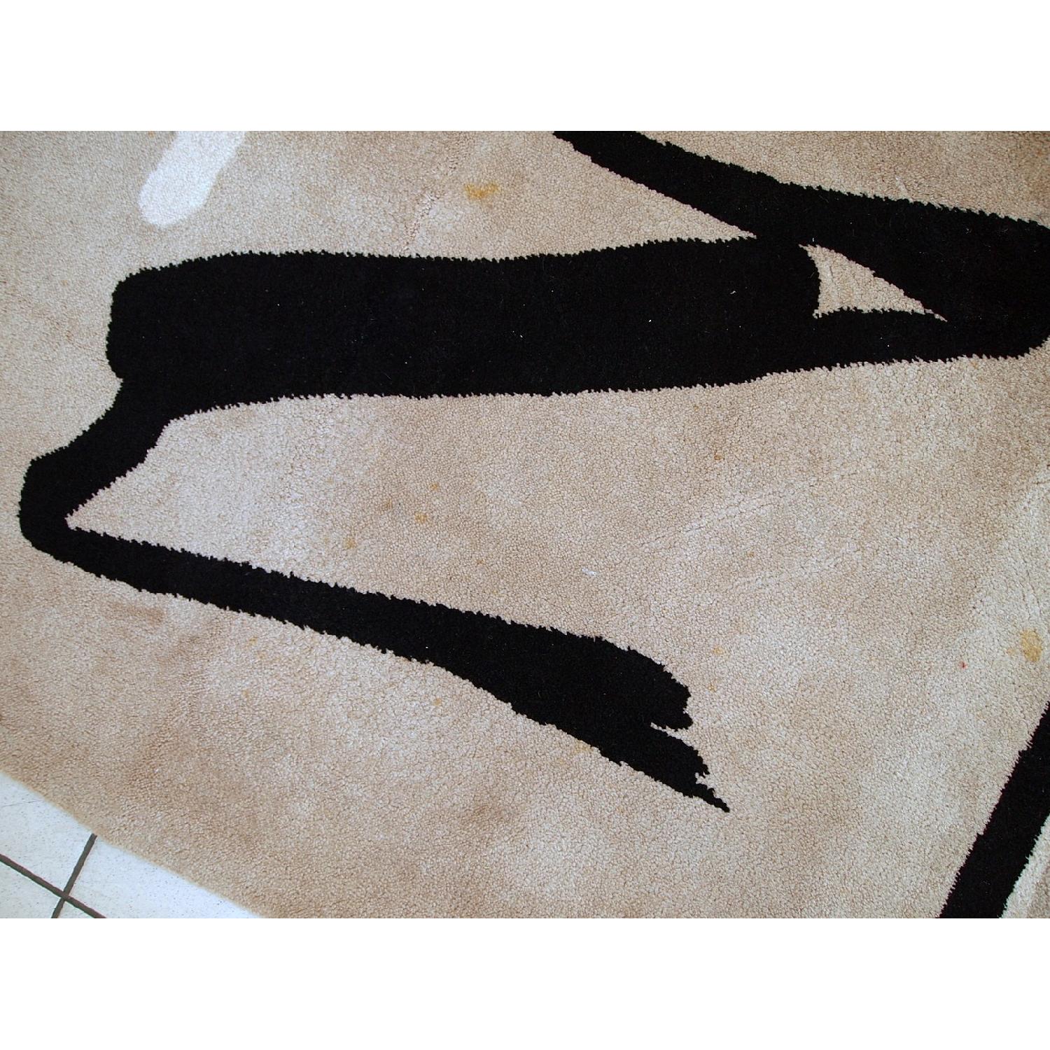 German Modern Rug Vintage 1970s German Modern Rug - AptDeco