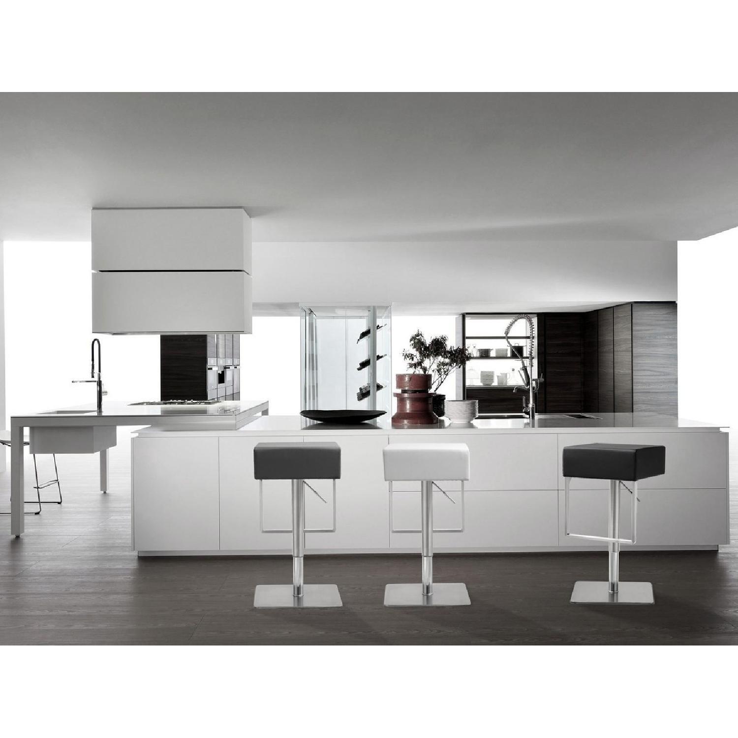 TOV Furniture Seville Black Stainless Steel Barstool - image-5