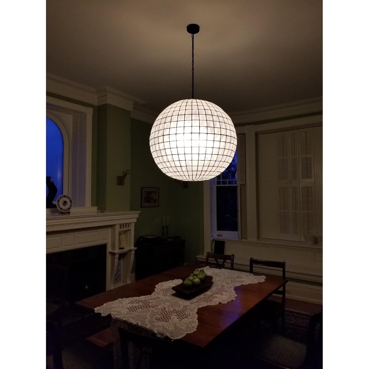 Capiz Shell Pendant Chandelier - image-2