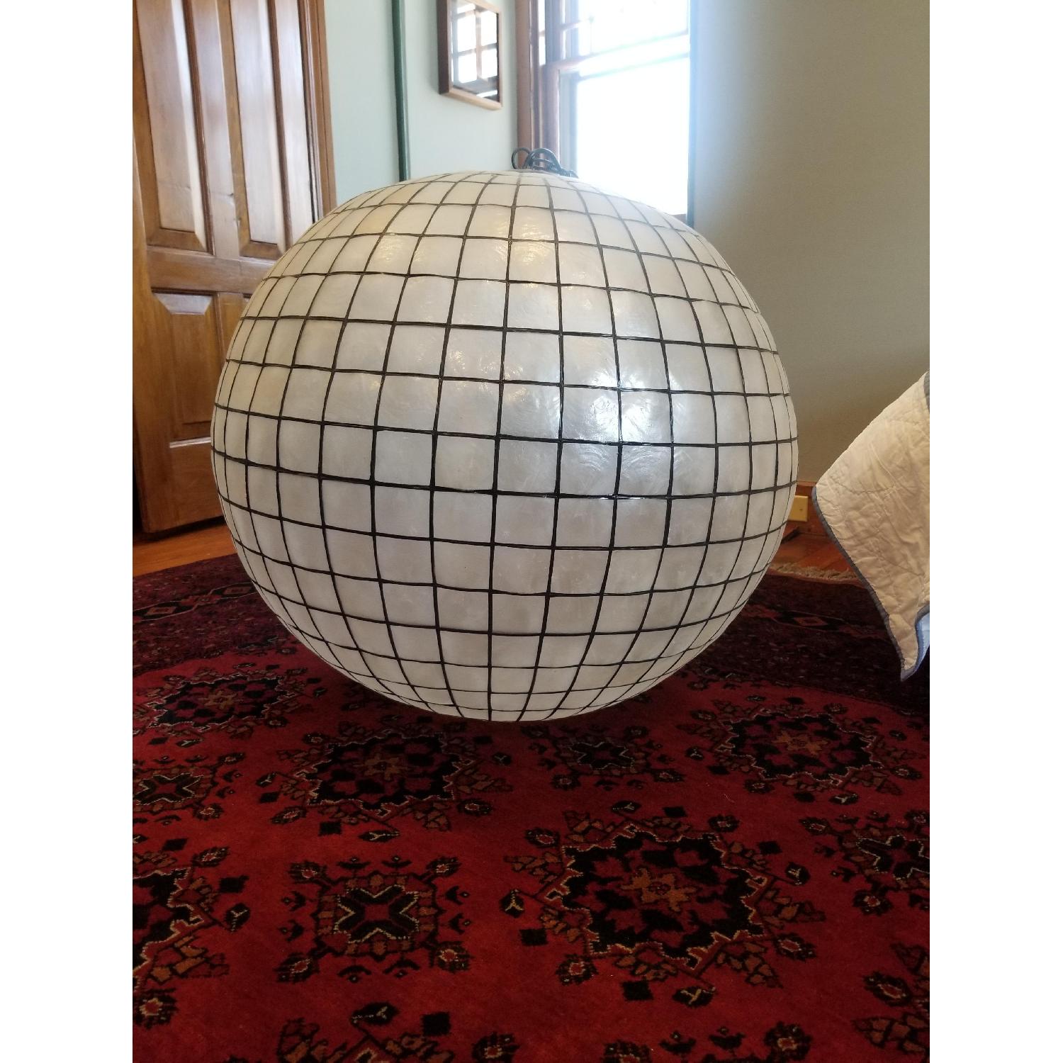 Capiz Shell Pendant Chandelier - image-3