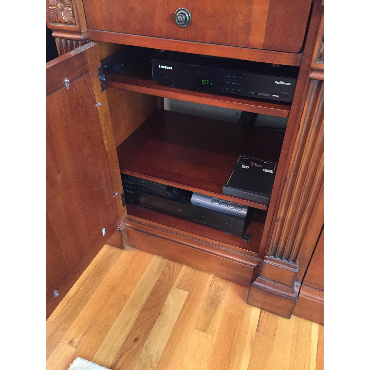 Ethan Allen Video Lift Entertainment Wall Unit - image-4
