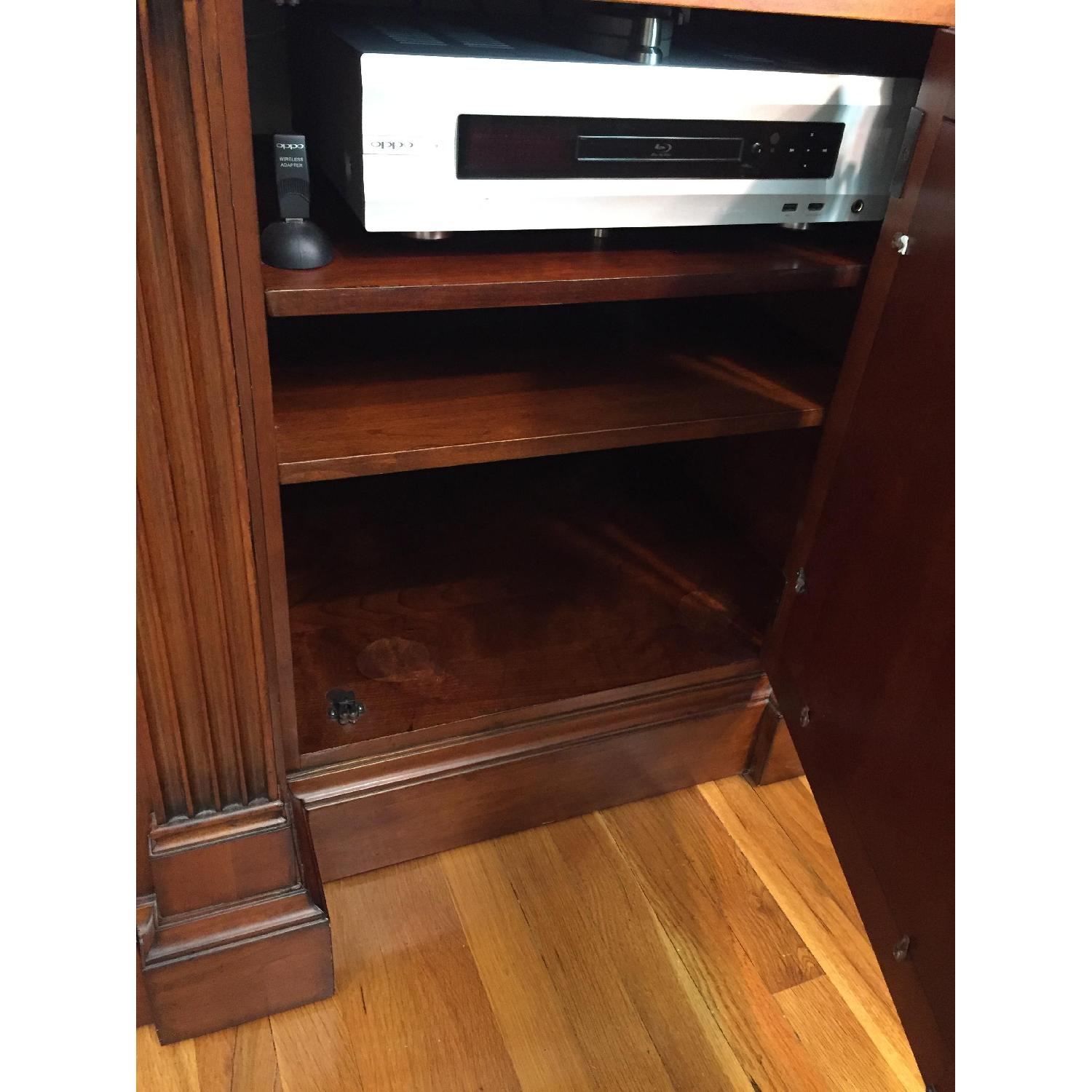 Ethan Allen Video Lift Entertainment Wall Unit - image-6
