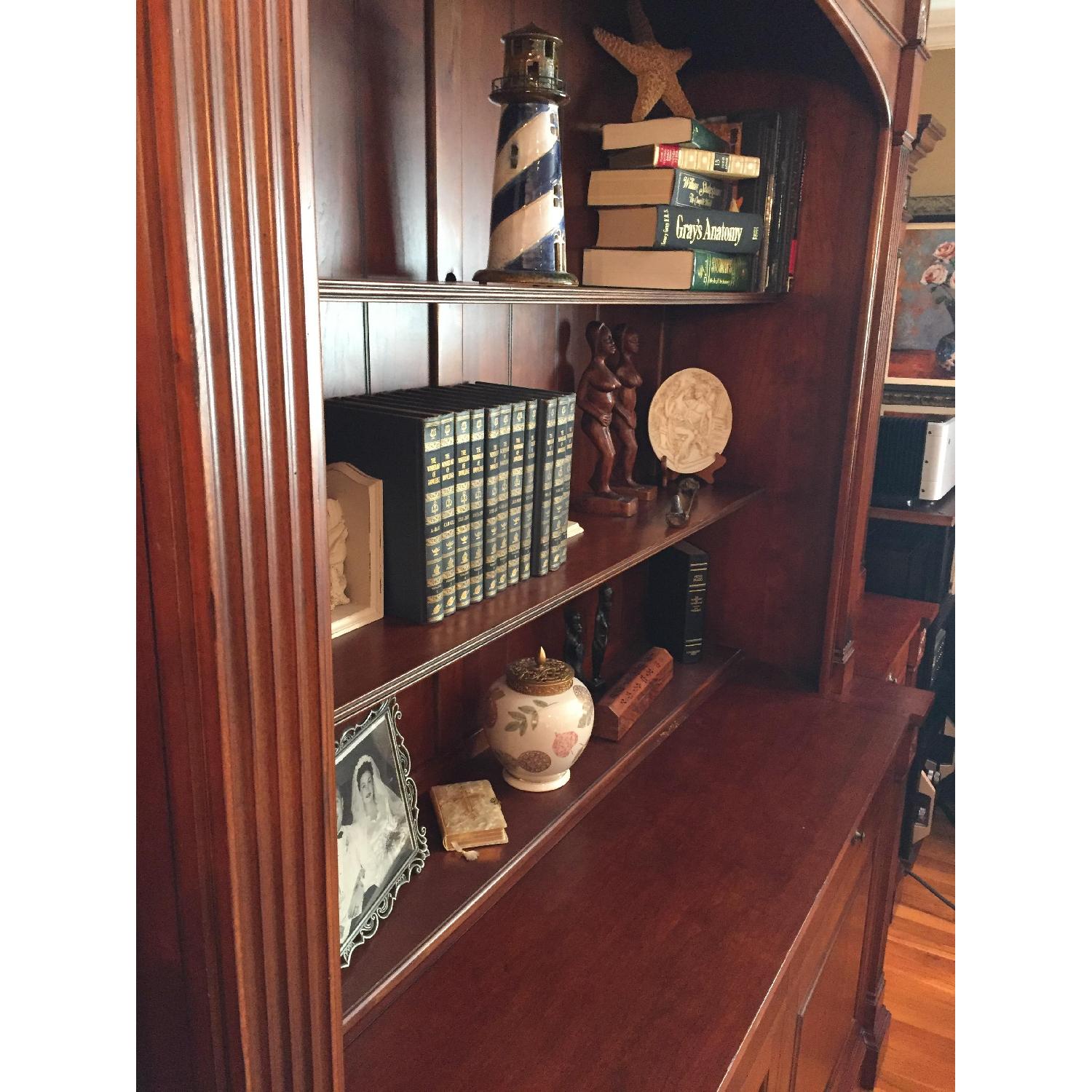 Ethan Allen Video Lift Entertainment Wall Unit - image-8