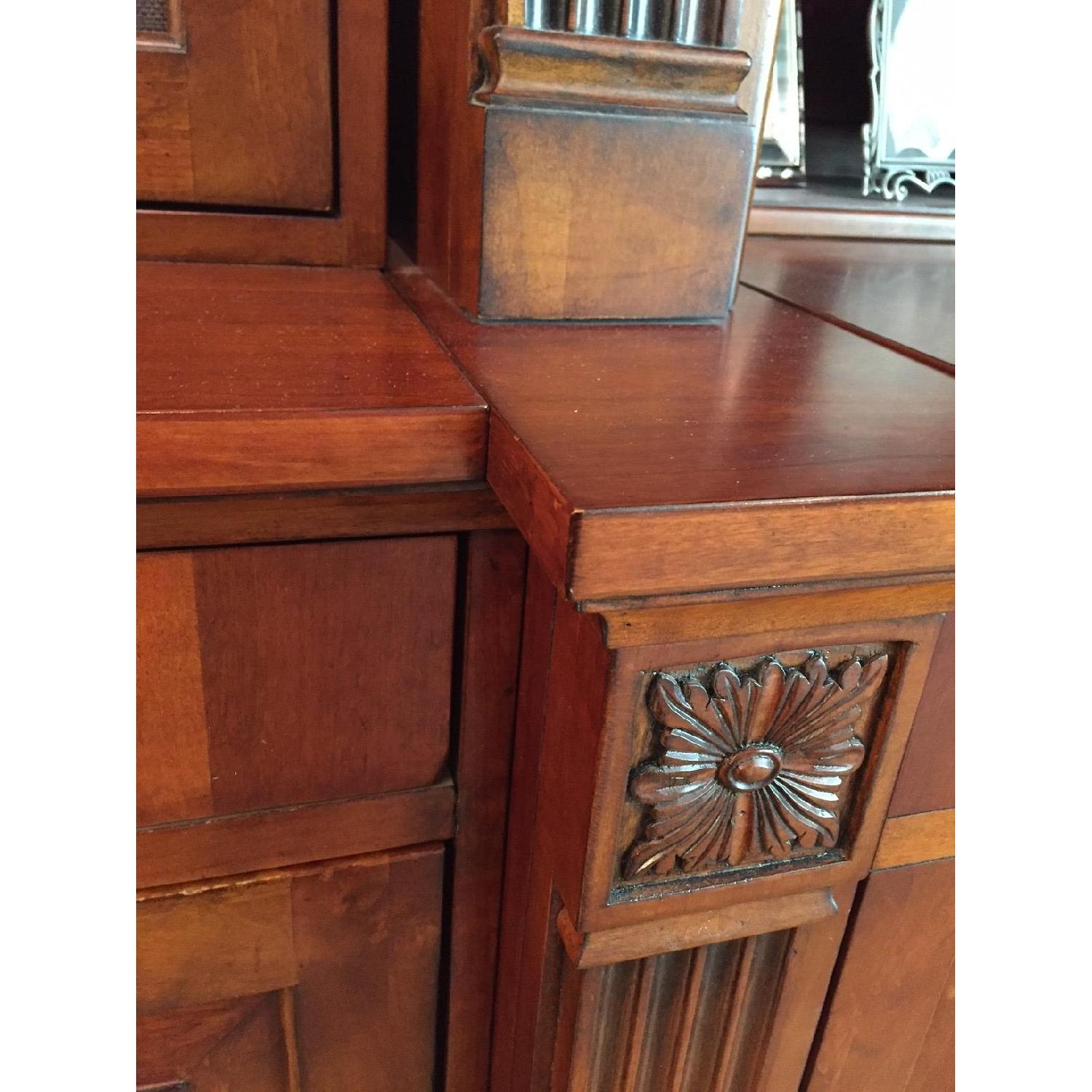 Ethan Allen Video Lift Entertainment Wall Unit - image-19