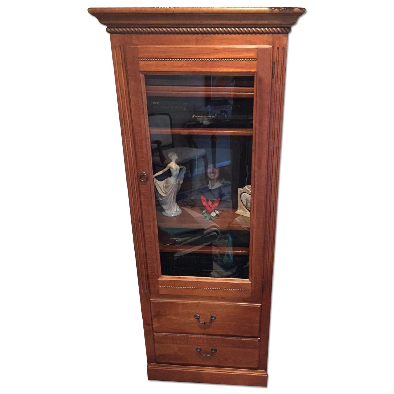 Ethan Allen China Cabinet - AptDeco Ethan Allen China Cabinet - AptDeco