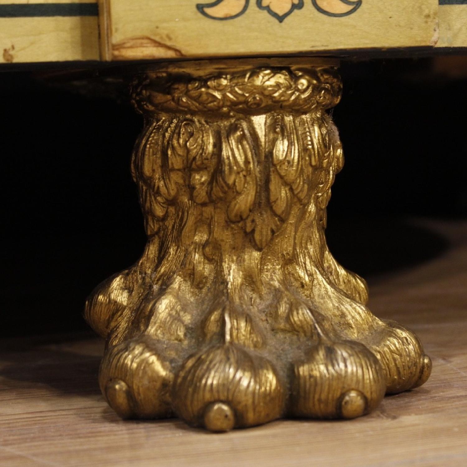 French Bookcase in Inlaid Wood w/ Gilt Bronzes - image-2