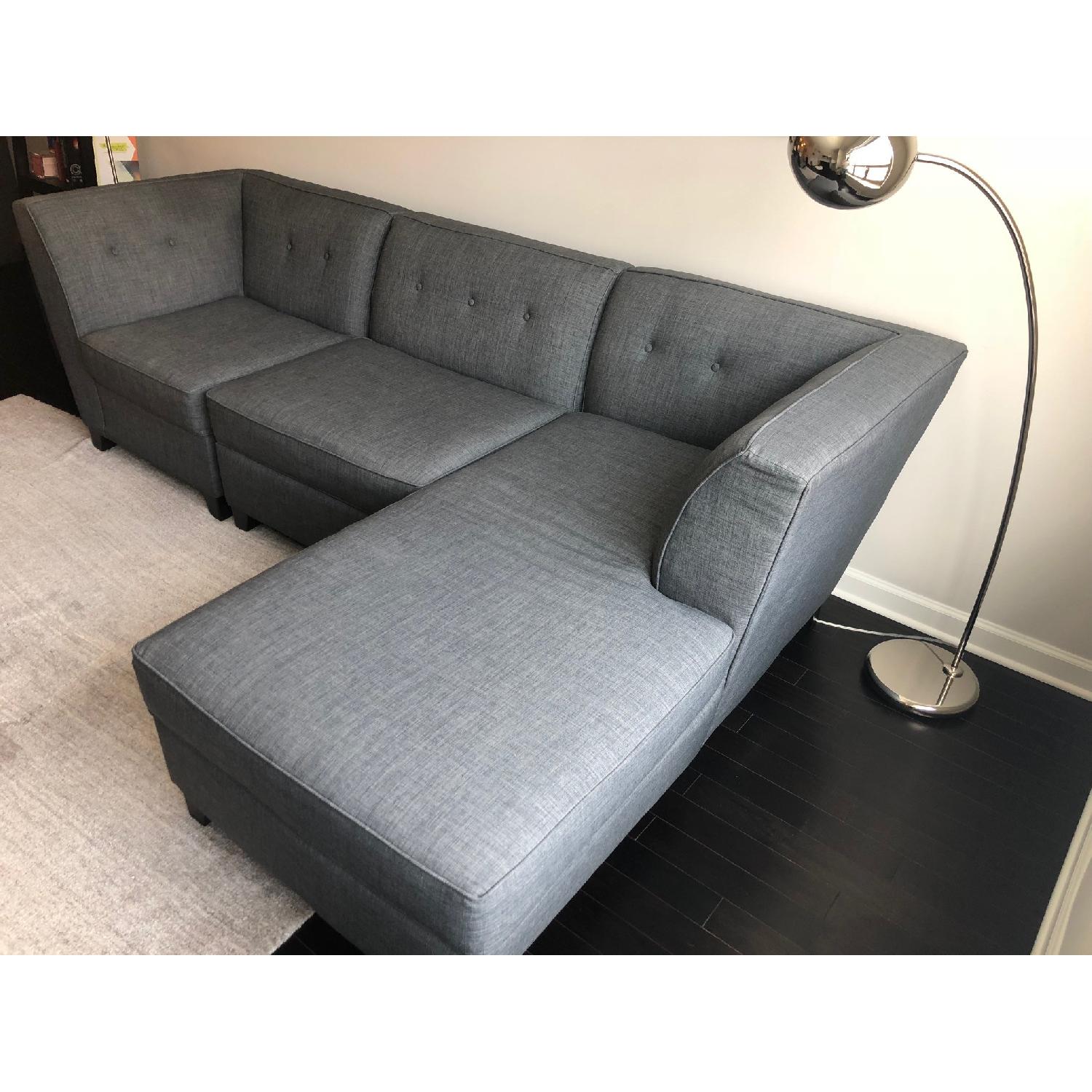 Macy's Harper Fabric 3-Piece Modular Sectional Sofa - image-3