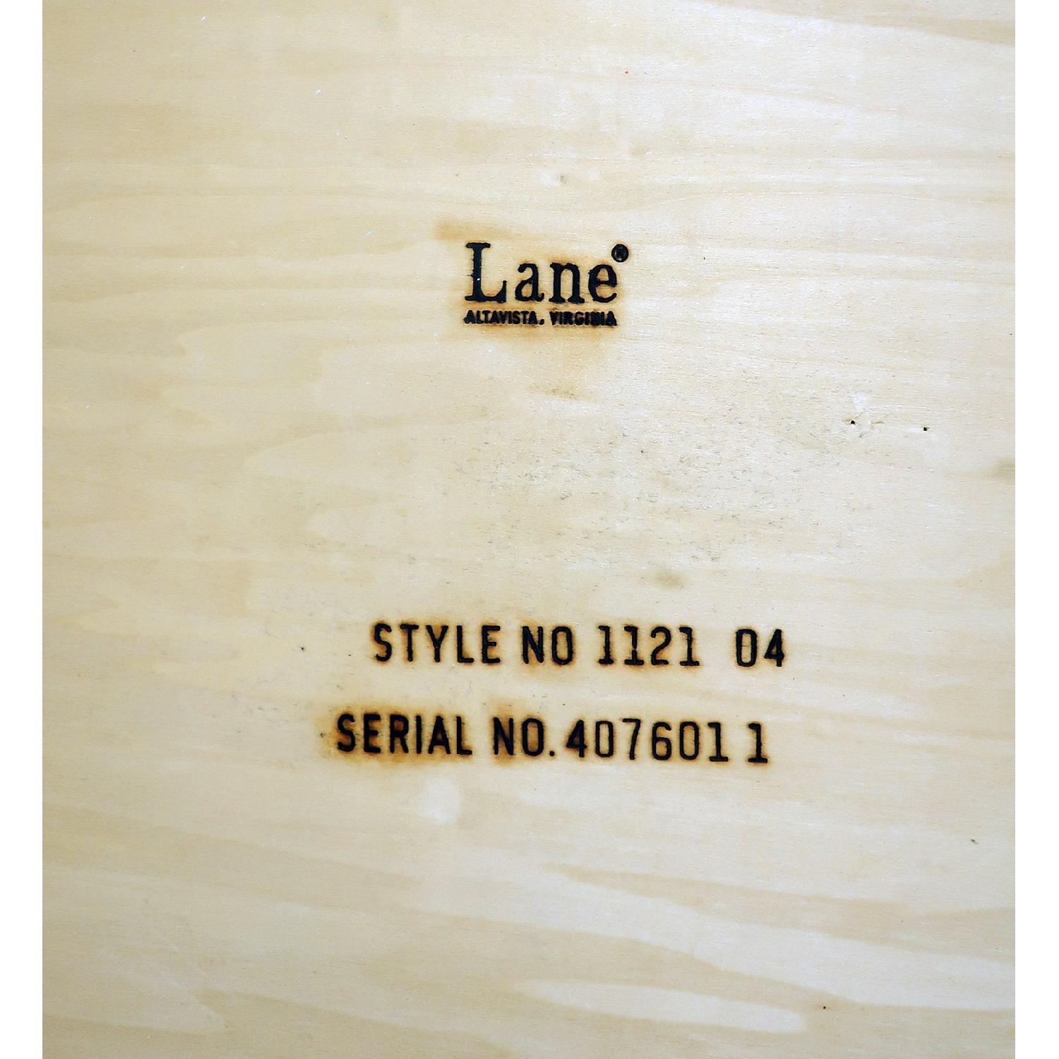 Lane Walnut & Smoked Glass Hexagonal Coffee Table - image-4