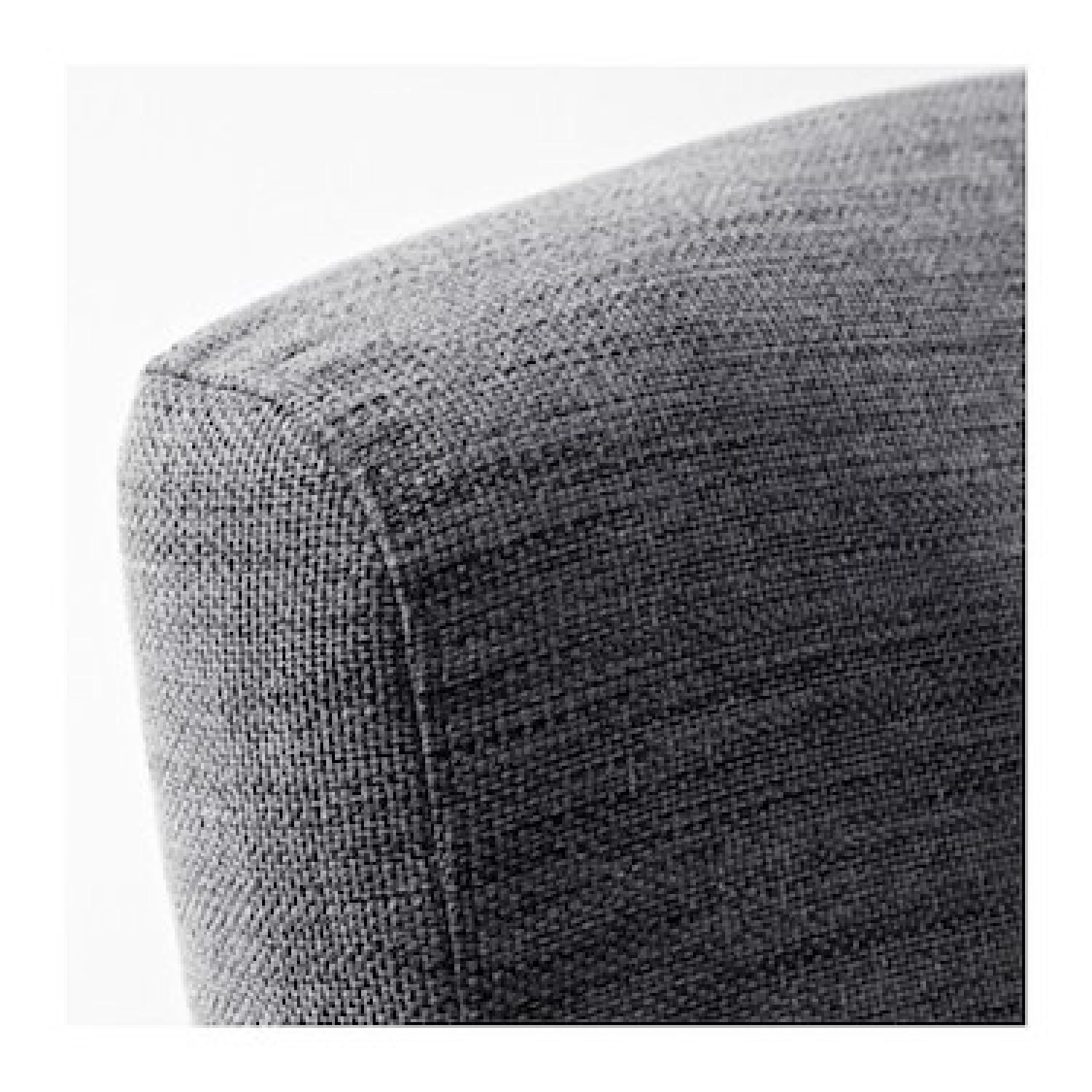 Ikea Ekenas Armchair & Matching Footstool AptDeco