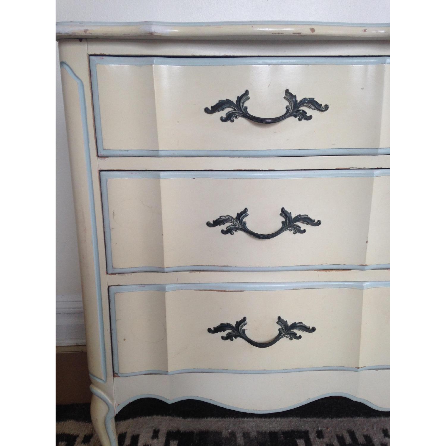 Vintage White Shabby Chic Dresser - image-3
