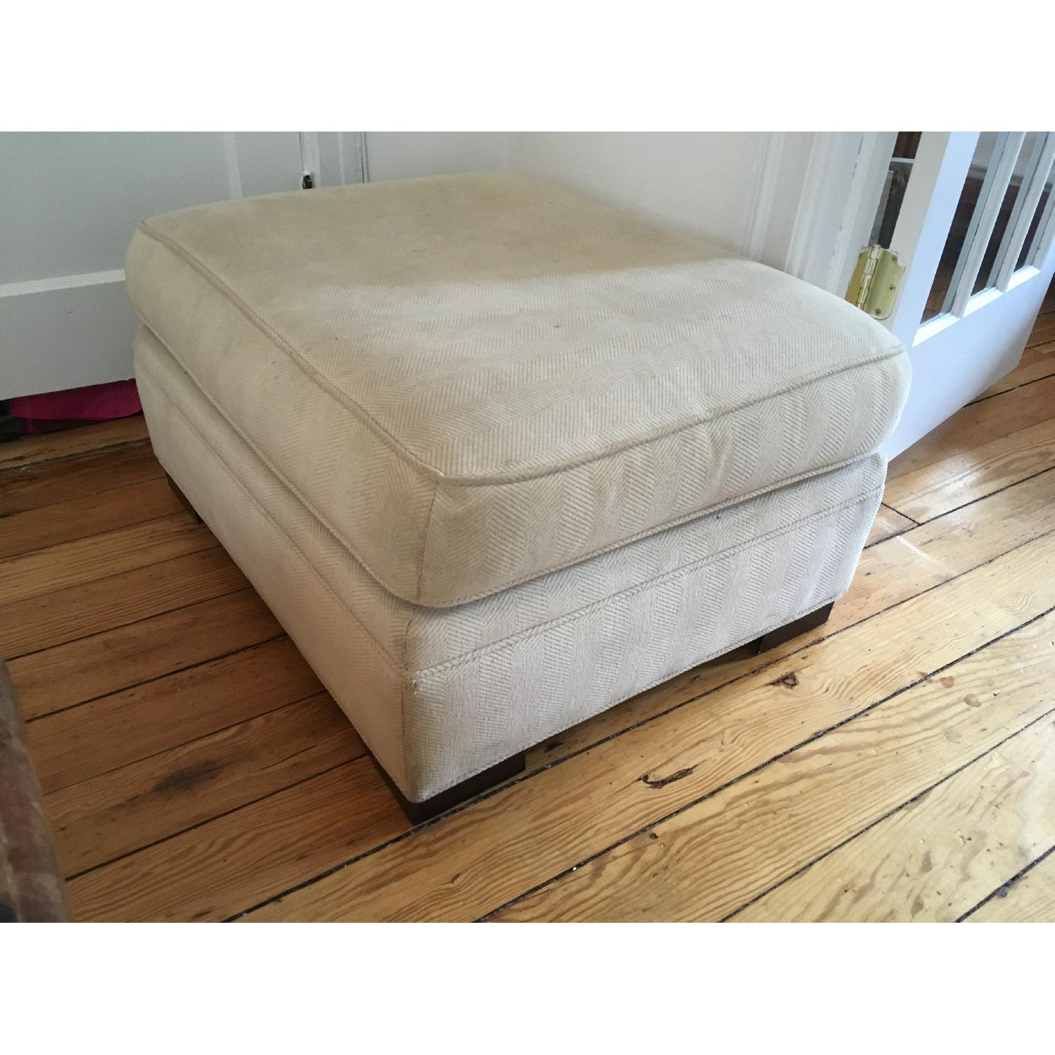 Crate & Barrel Axis II Ottoman - image-2