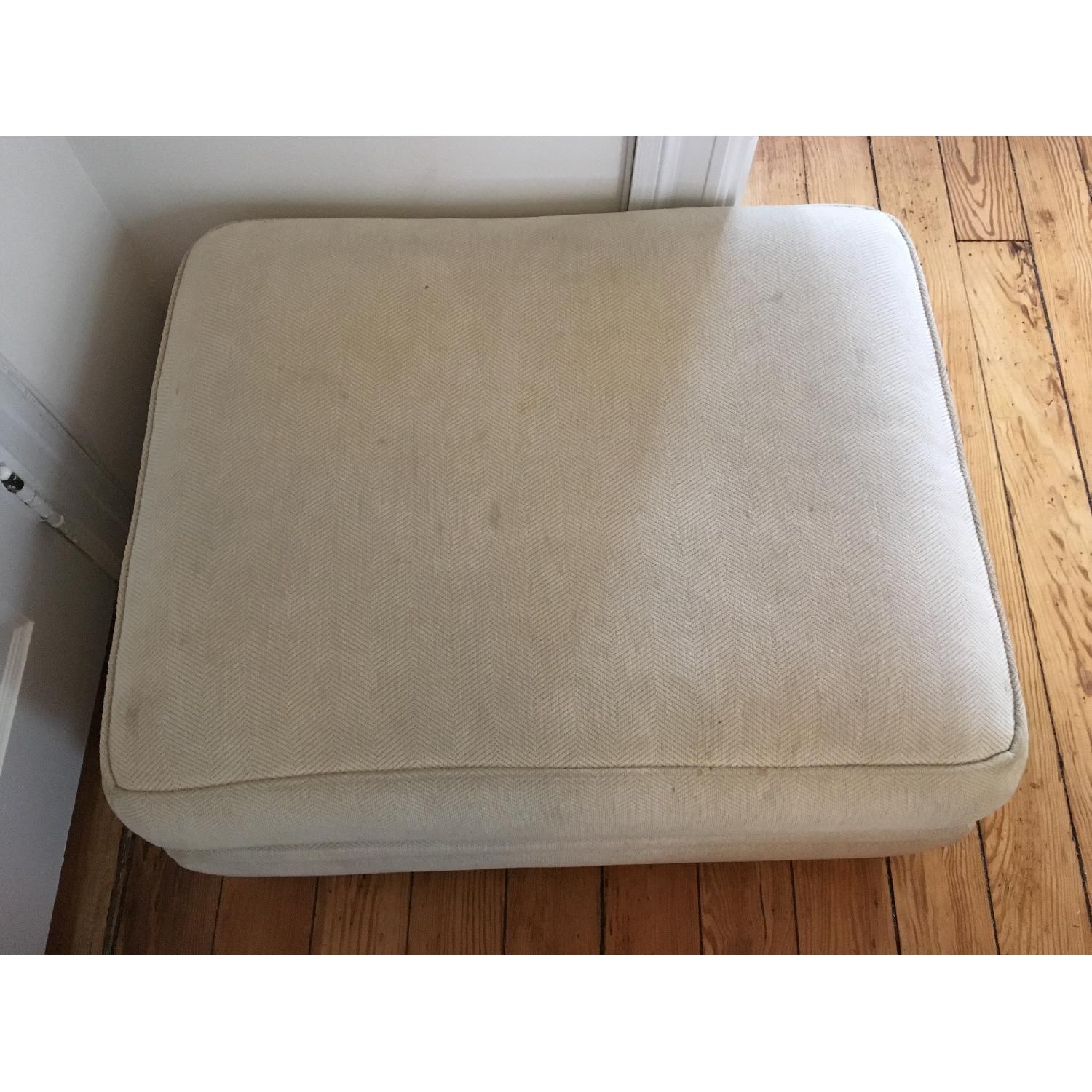 Crate & Barrel Axis II Ottoman - image-3