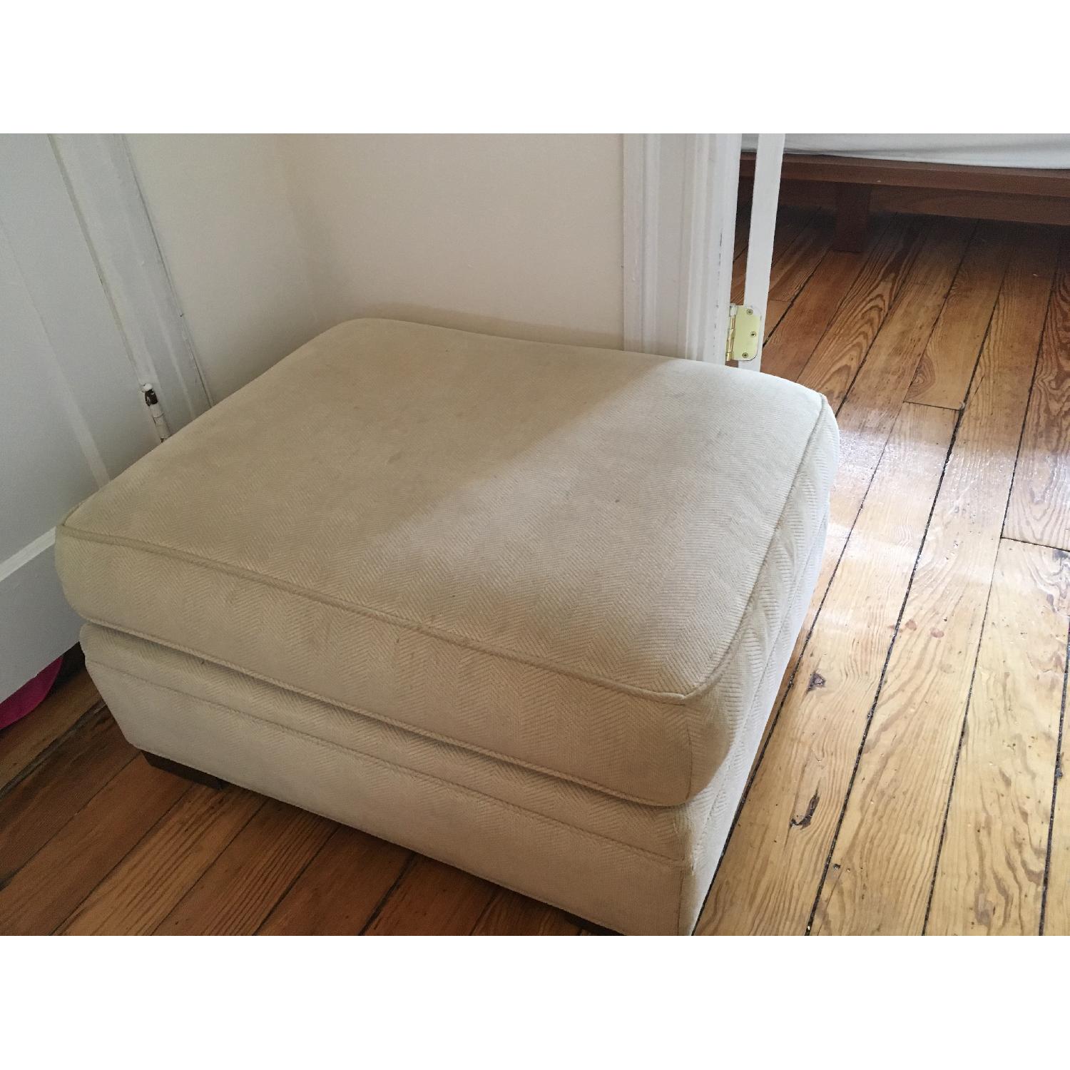 Crate & Barrel Axis II Ottoman - image-4