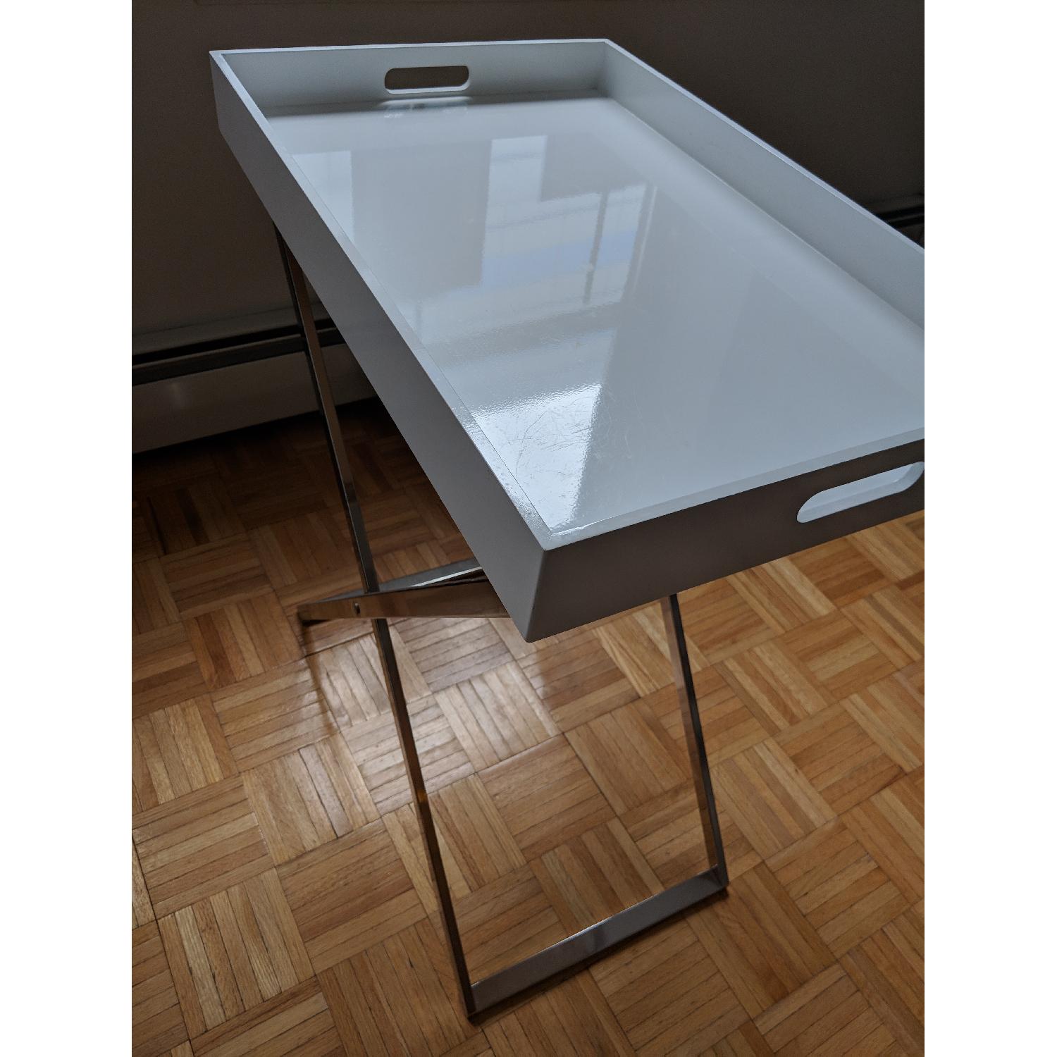 West Elm Butler Tray and Stand - image-4