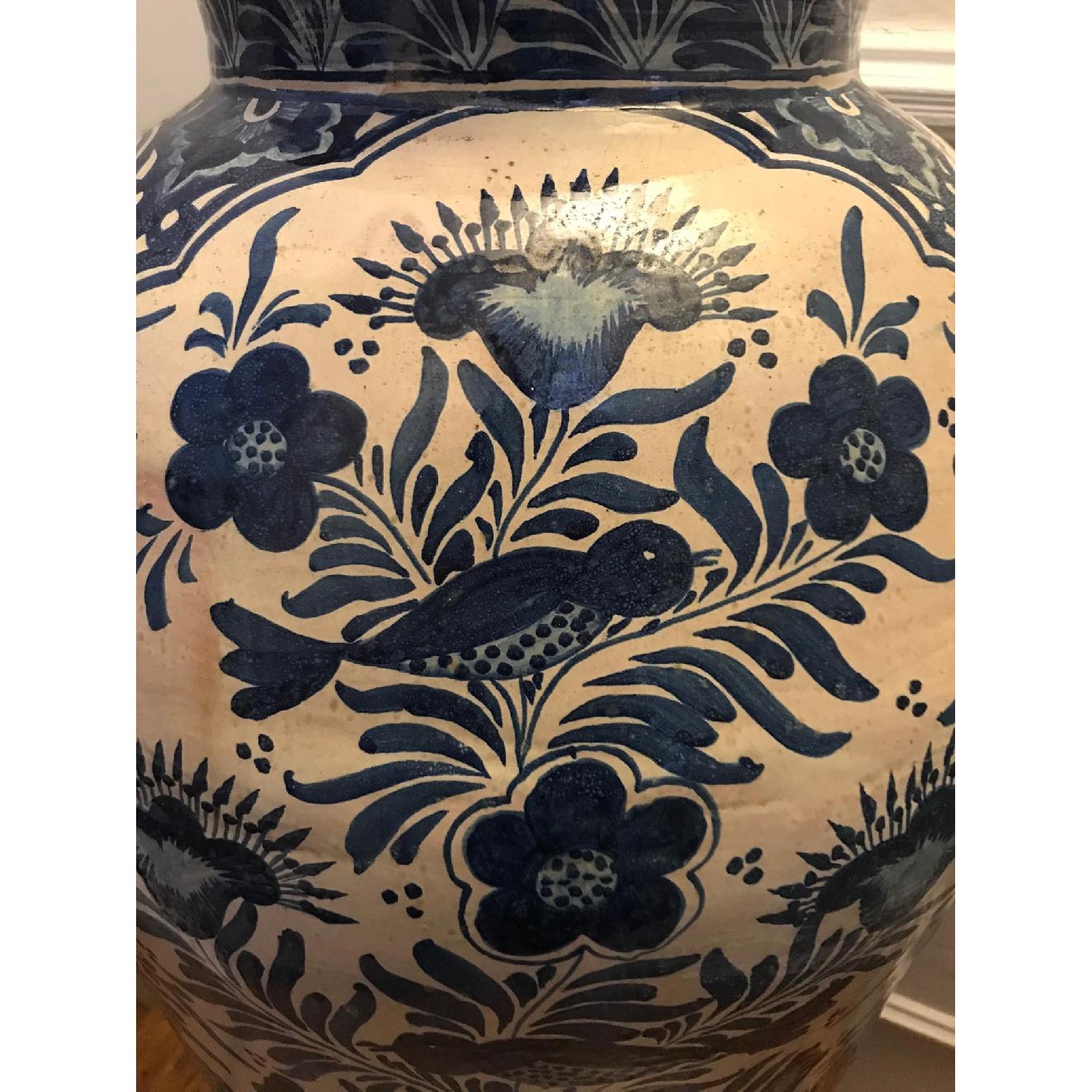 Large Mexican Talavera Urn - image-2