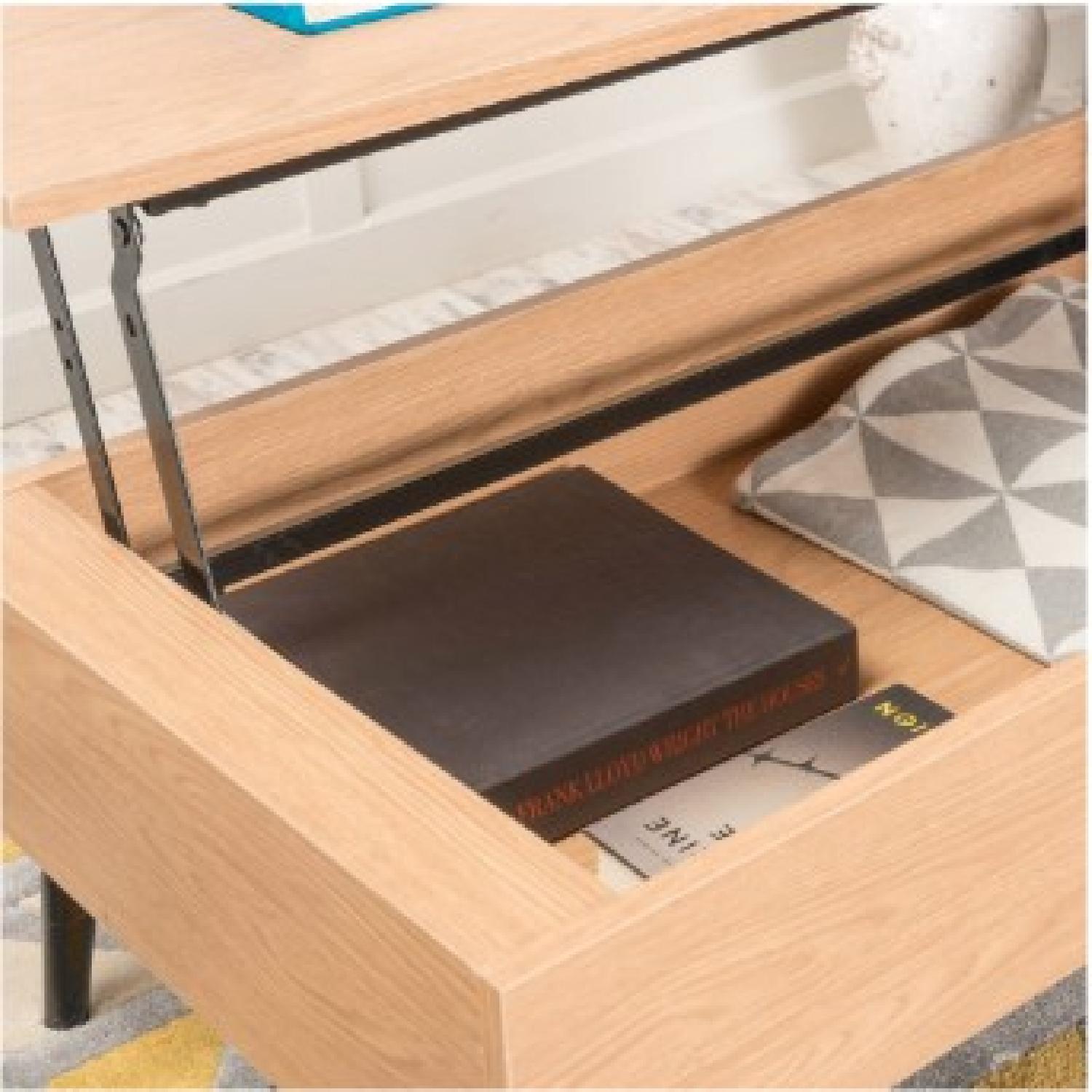 Ivy Bronx Lift Top Wooden Coffee Table - image-2