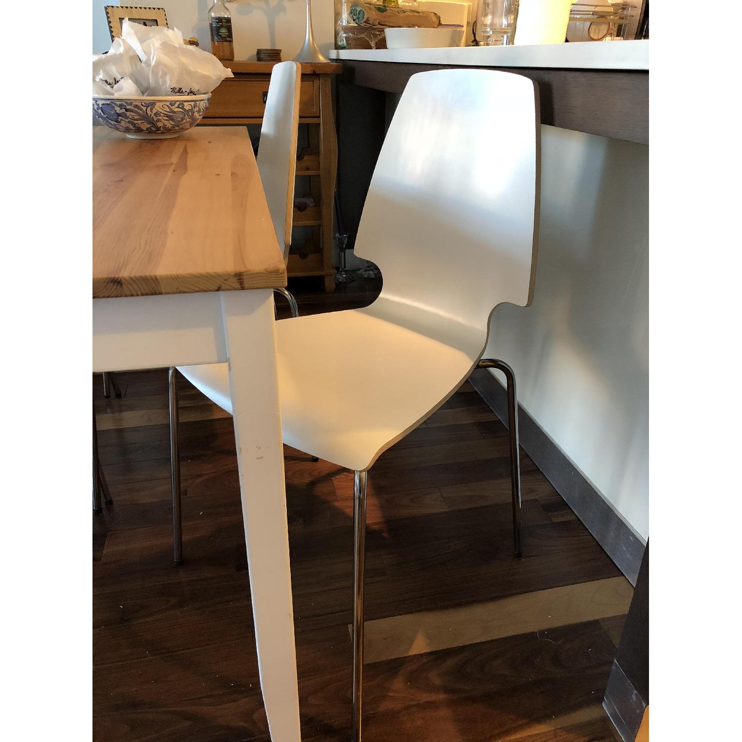 Ikea Lerhamn Dining Table w/ 4 Chairs - image-3