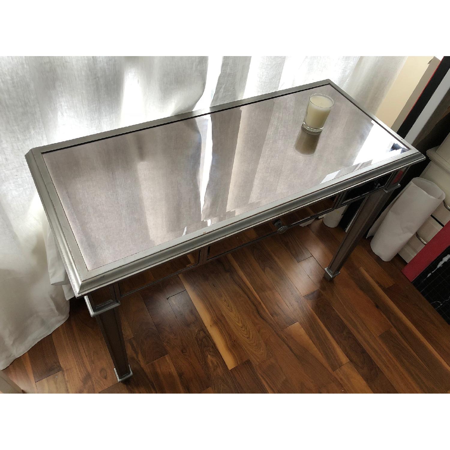 Pier 1 Hayworth Mirrored Desk/Table - image-3