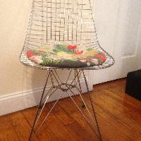 France and Son Custom Eames Style Eiffel Wire Chair