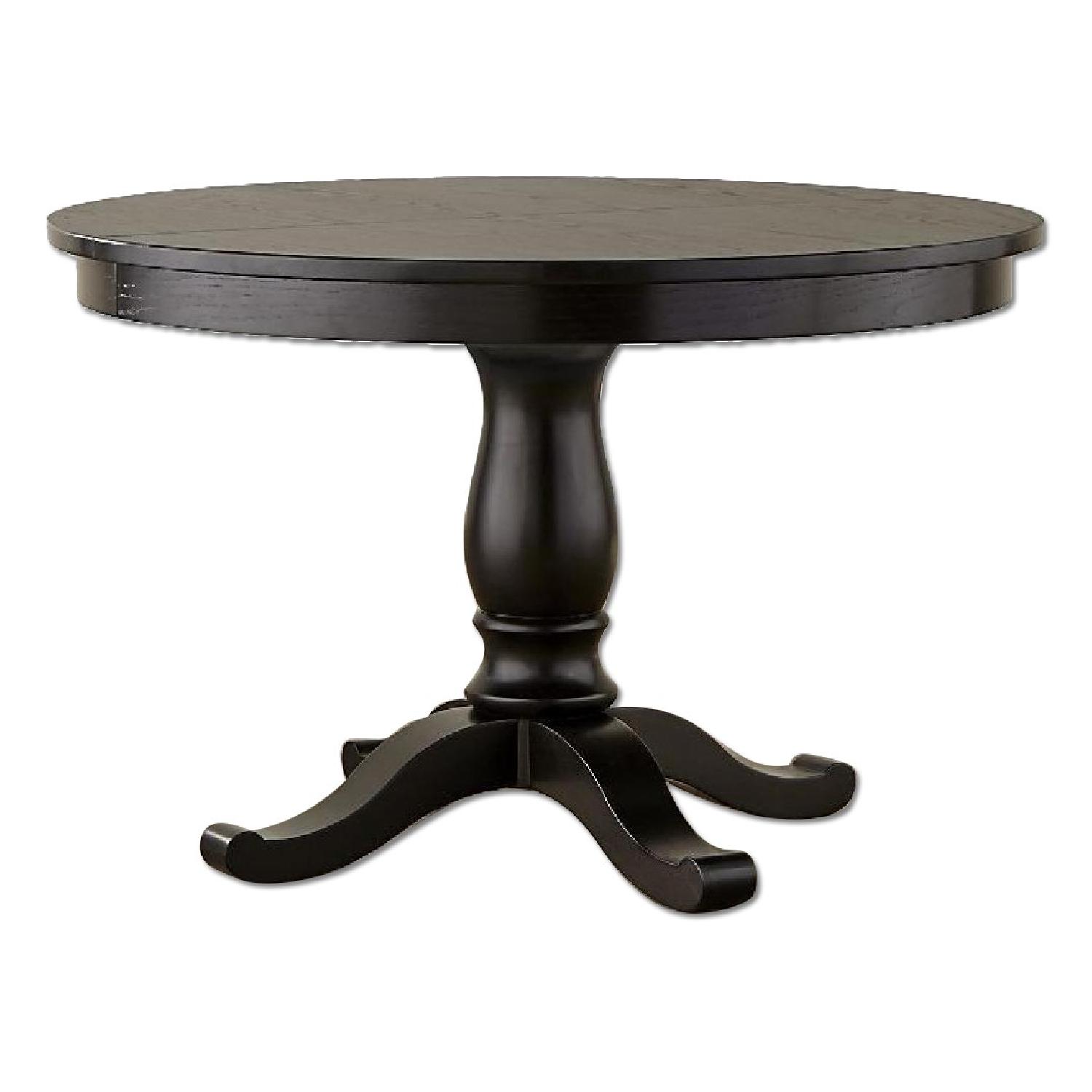 Crate & Barrel Avalon Dining Table w/ 4 Chairs AptDeco