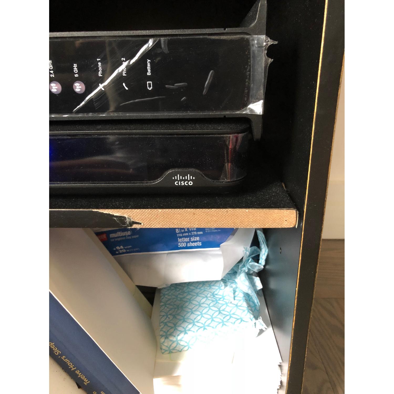 Ballard Designs Corner Desk in Black - image-6