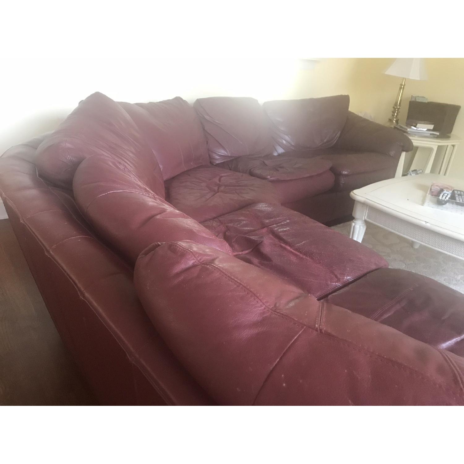 Hancock & Moore Leather 2-Piece Sectional Sofa - image-3